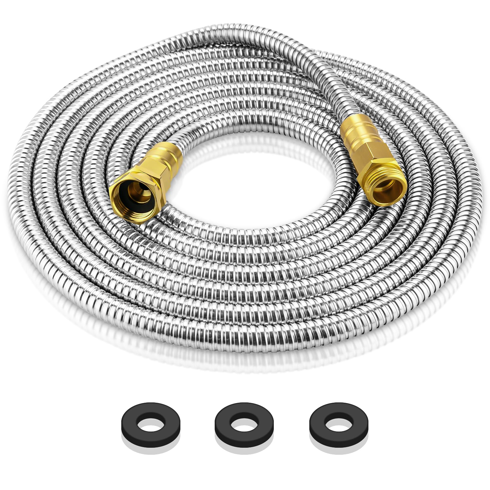 Rosy Earth 100 FT Garden Hose Expandable - 304 Stainless Steel Wa - Rosy Earth Official Product View 8