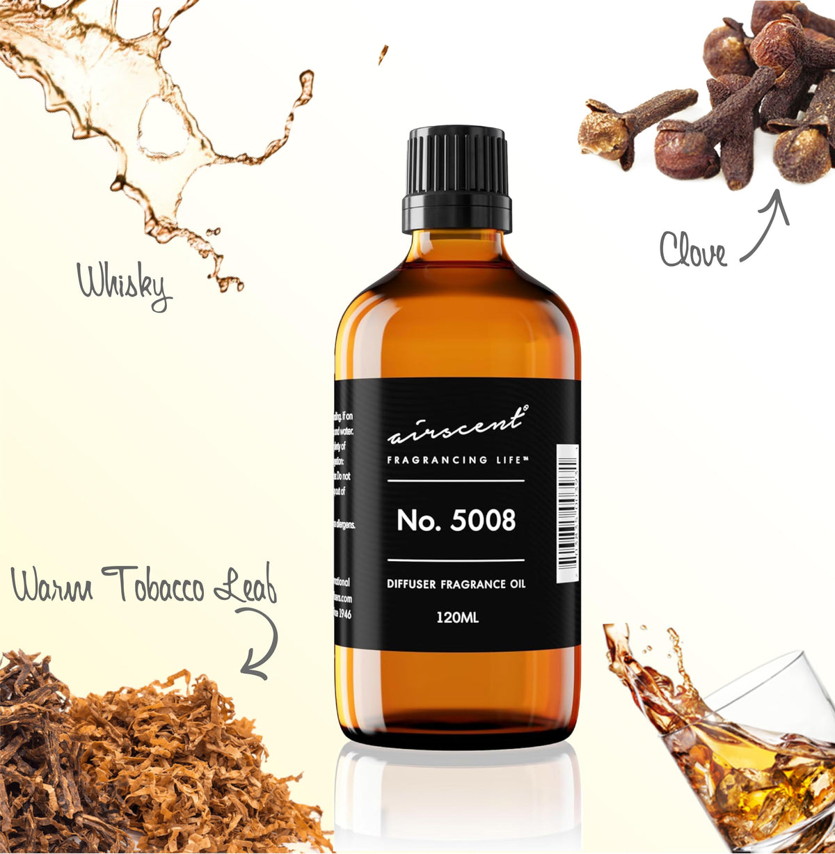 AirScent Diffuser Oil Inspired by Tobacco Vanille Perfume - Air-Scent Official Imagery - 5