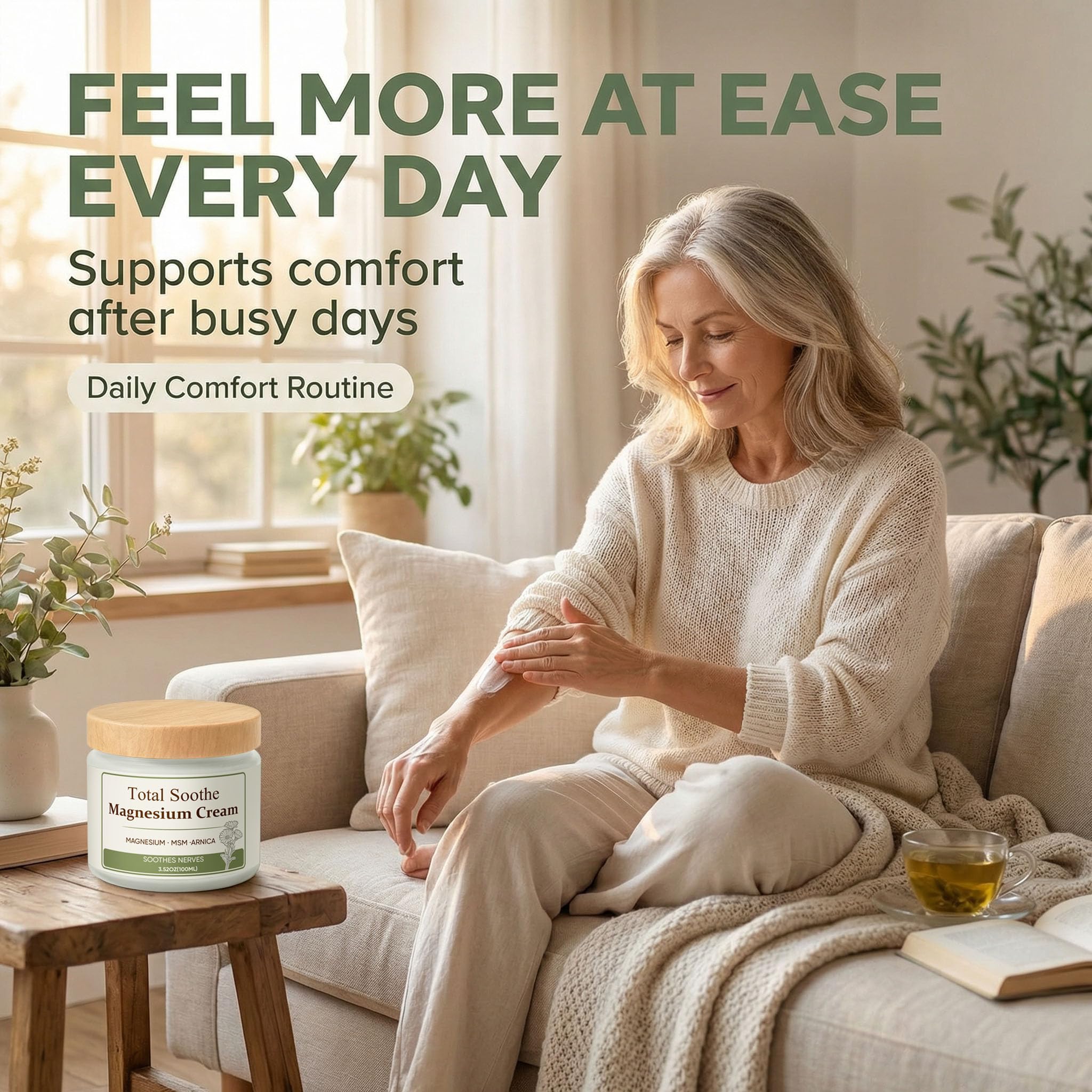 Zotreval Total Soothe Magnesium Cream with Arnica & MSM