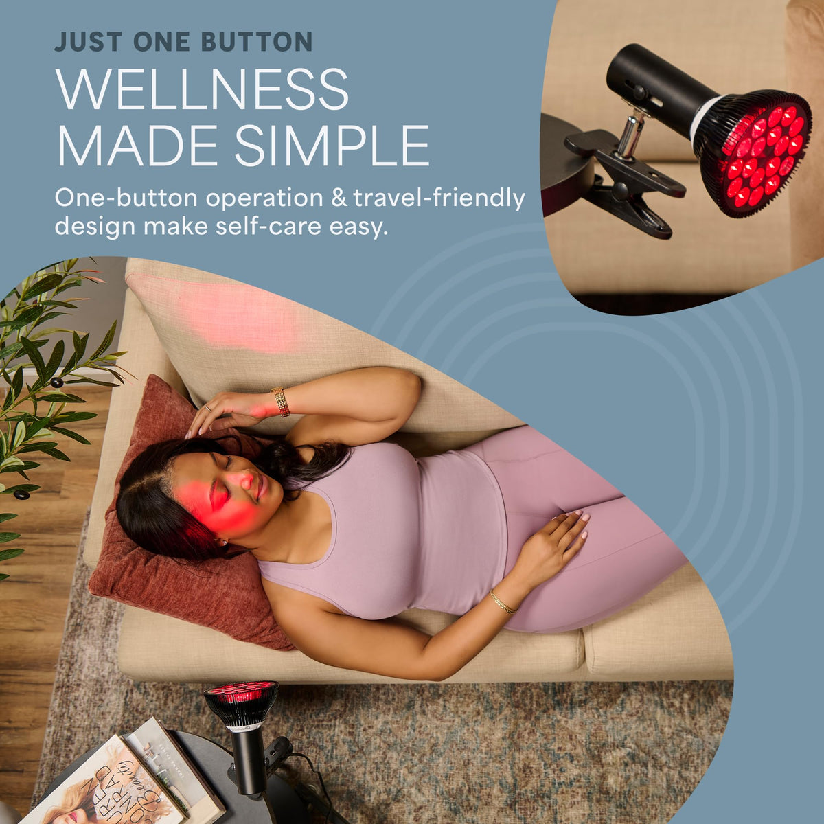 LifePro Infraglow Red Light Therapy Bulb - Premium Selection Official Imagery - 8