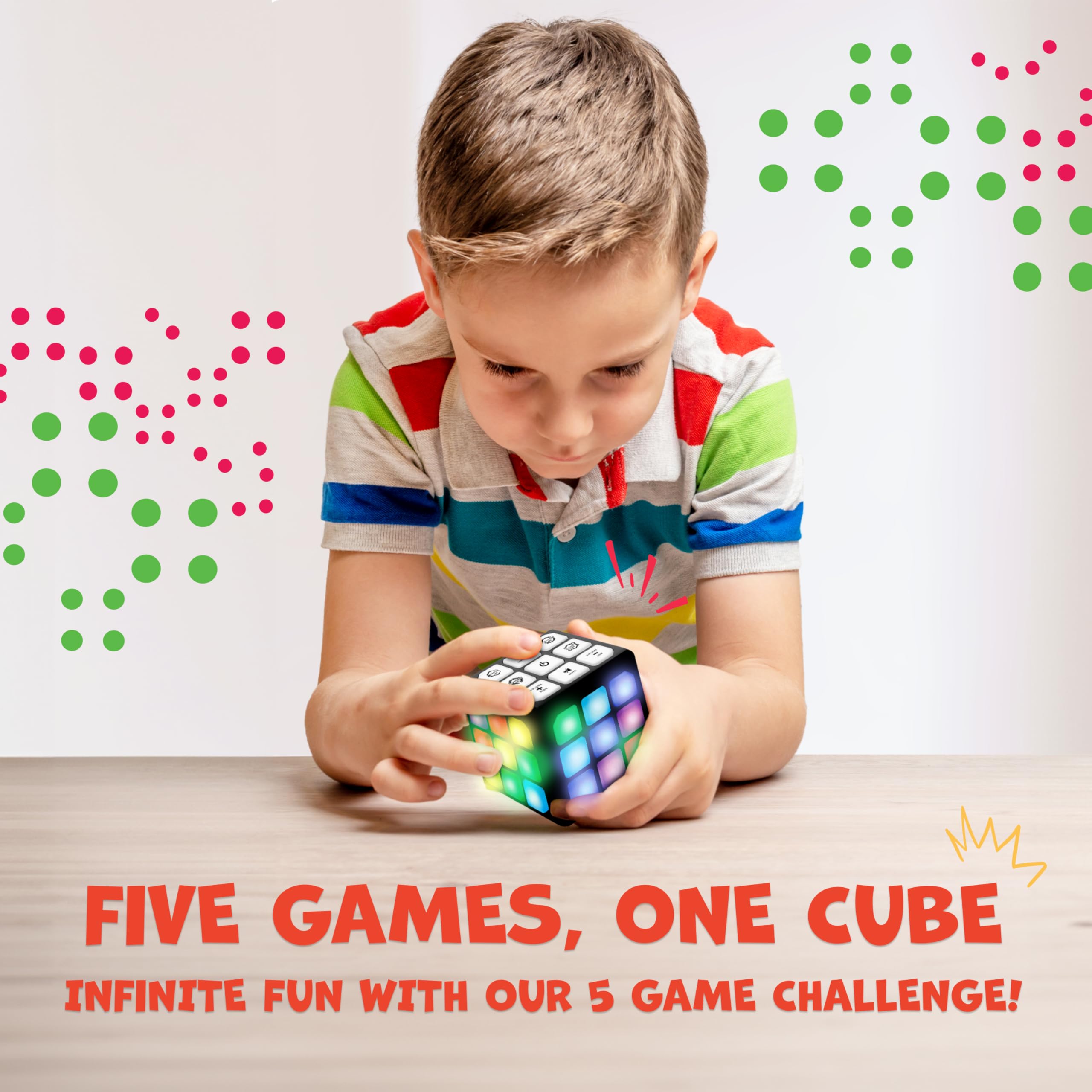 Winning Fingers FLASHDASH Flashing Cube Electronic Memory and Bra by Winning Fingers - Angle View 4
