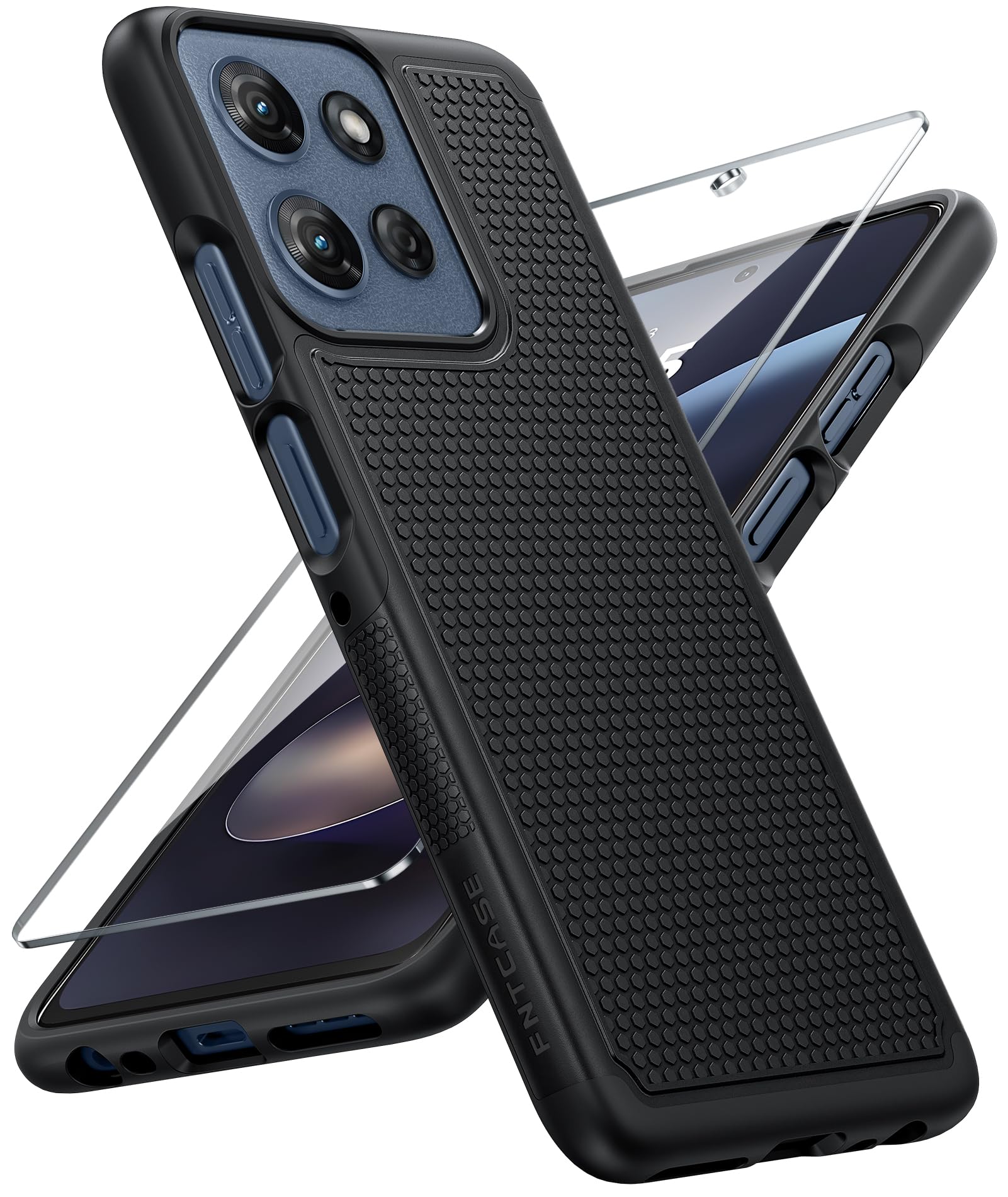 FNTCASE for Moto G 2026/2025 Phone Case: Dual Layer Non Slip S... - FNTCASE Official Product View 1