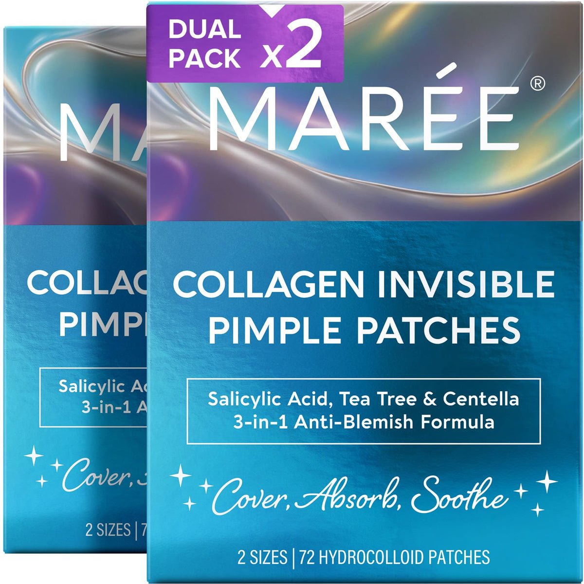 MAREE Invisible Pimple Patches 2Pk - MAREE Official Imagery - 2