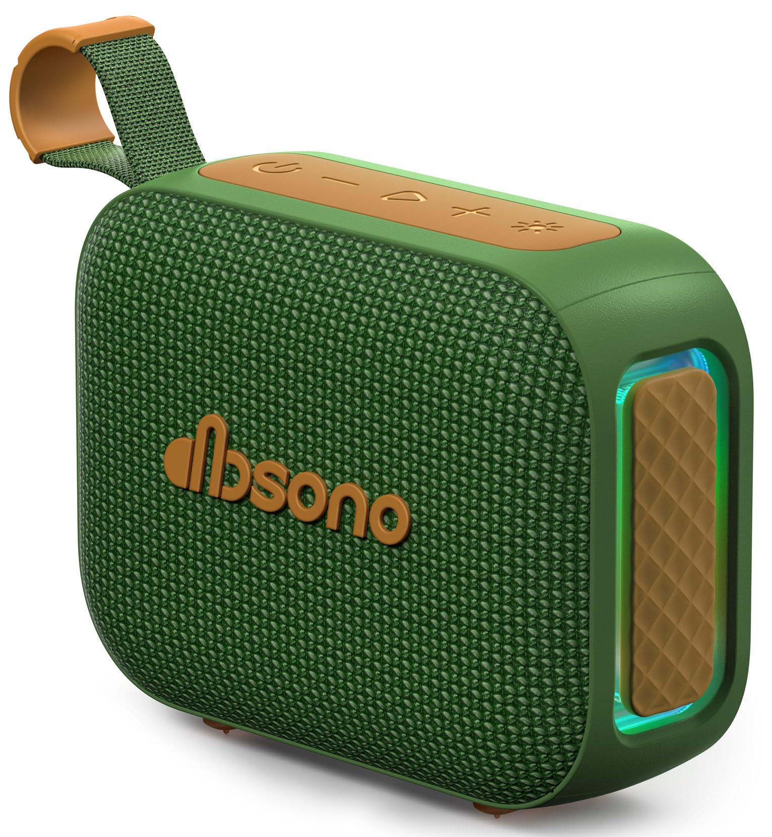 dbsono Portable Bluetooth Speaker Line-in Support: IPX5 Waterproof, Bl - View 10