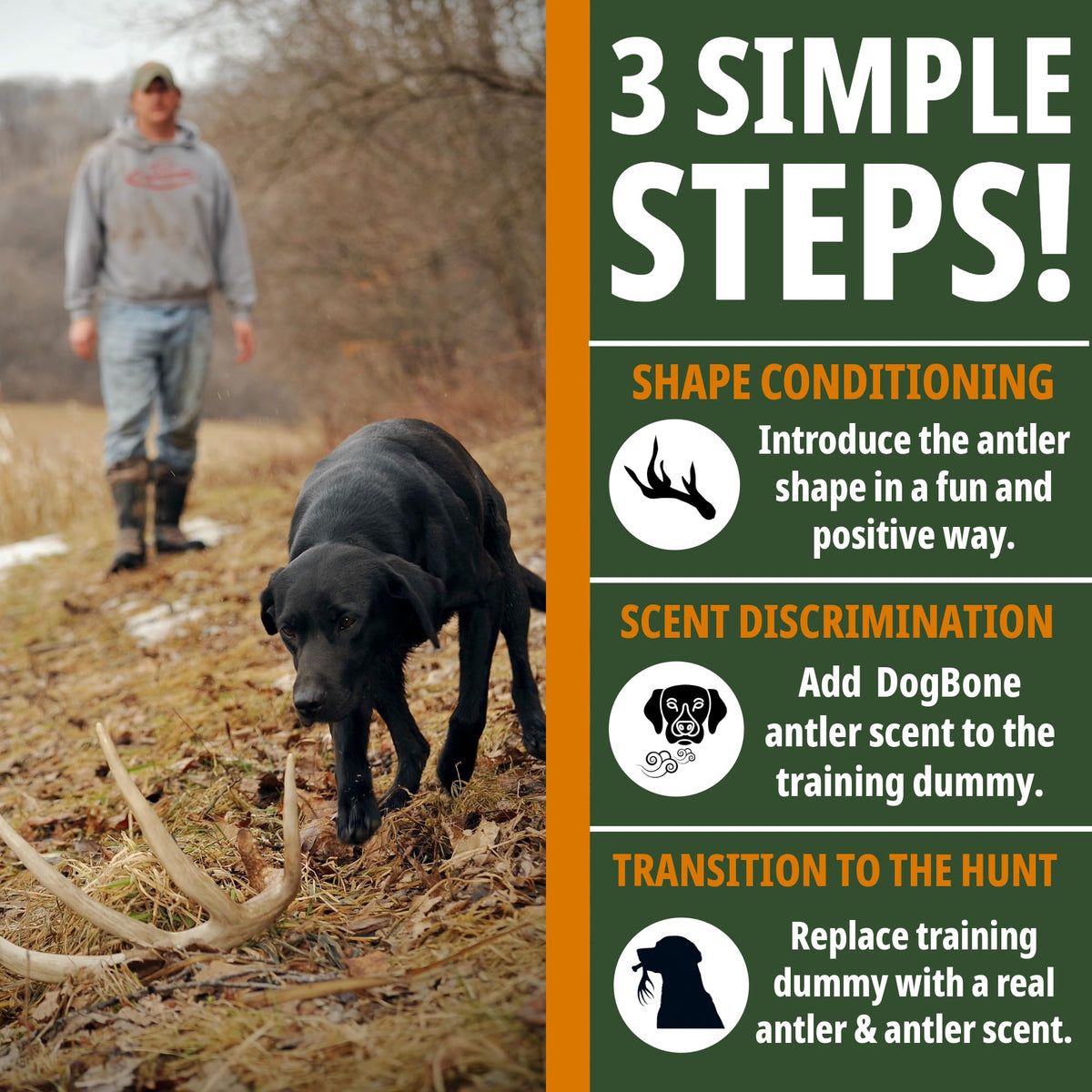 DogBone Shed Hunting Dog Training Kit Train Your Puppy to - DogBone Official Imagery - 6