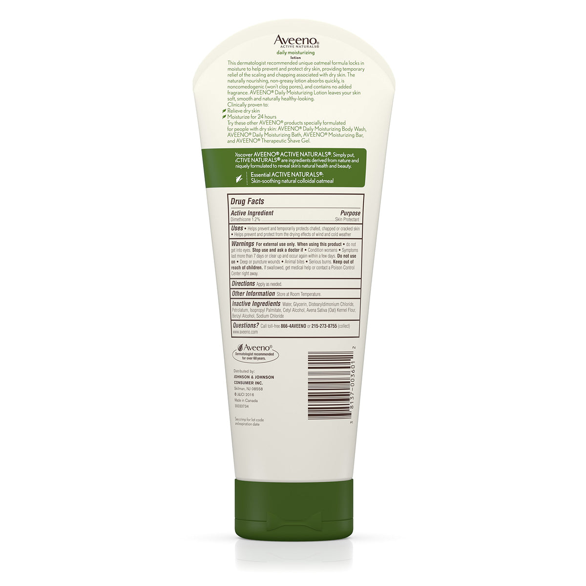 Aveeno Daily Moisturizing Lotion 8 Ounce Tube - Aveeno Official Imagery - 5