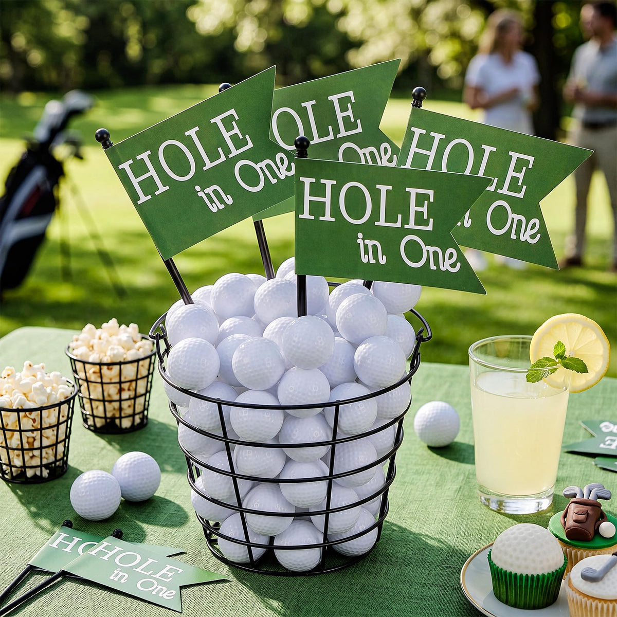 Teyva 57 Pcs Golf Party Decorations Golf Table Centerpiece - Teyva Daily Official Imagery - 3