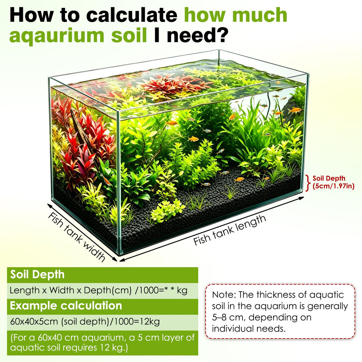 Premium Upgraded Aquarium Soil 1 5mm Nutrient Rich Water - Hygger CO2 Official Imagery - 8