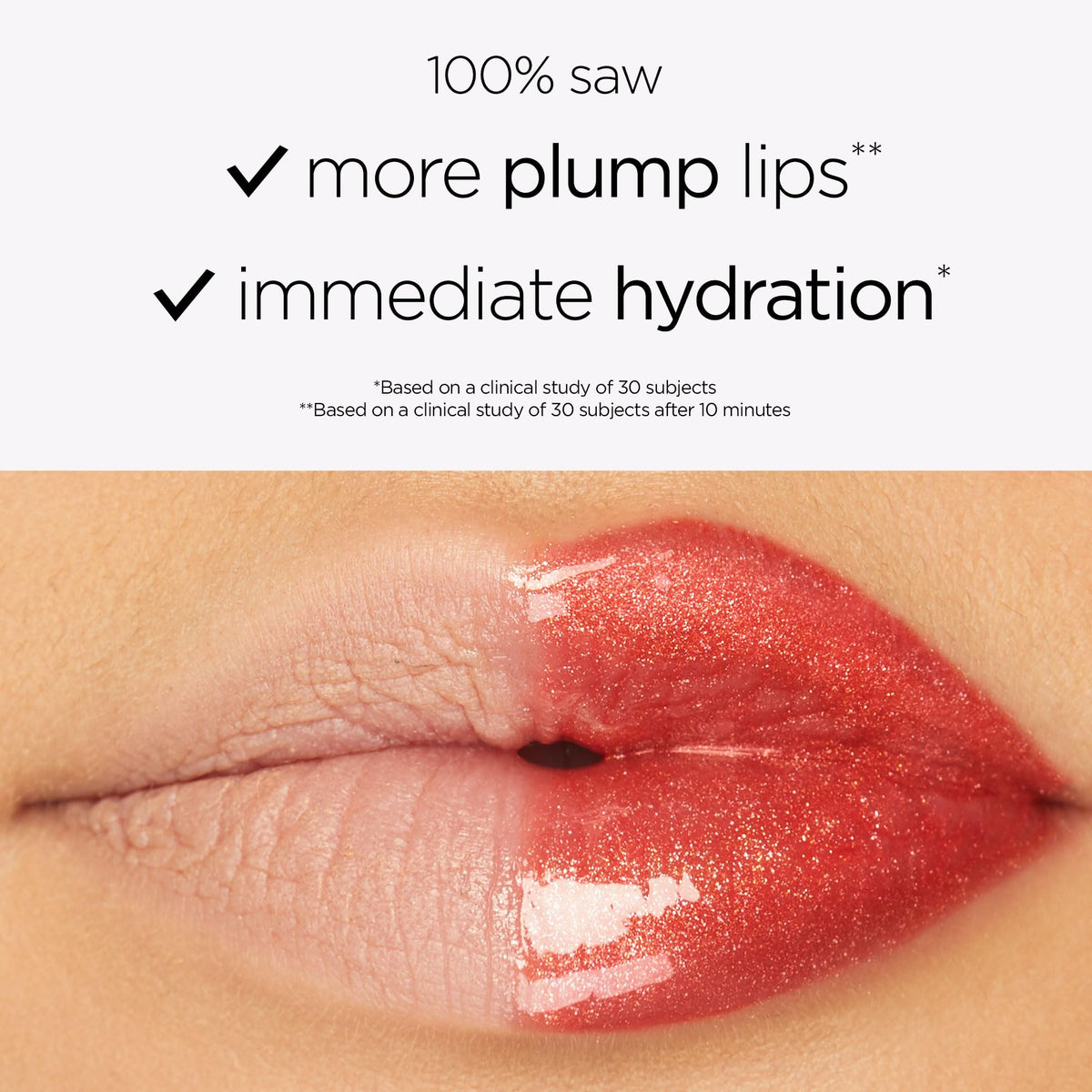 tarte maracuja juicy shimmer glass lip plump Hydrating - tarte Official Imagery - 5