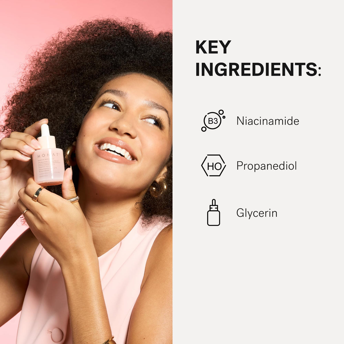 MONAT Barrier Booster Niacinamide Glow Serum Lightweight - MONAT Official Imagery - 6