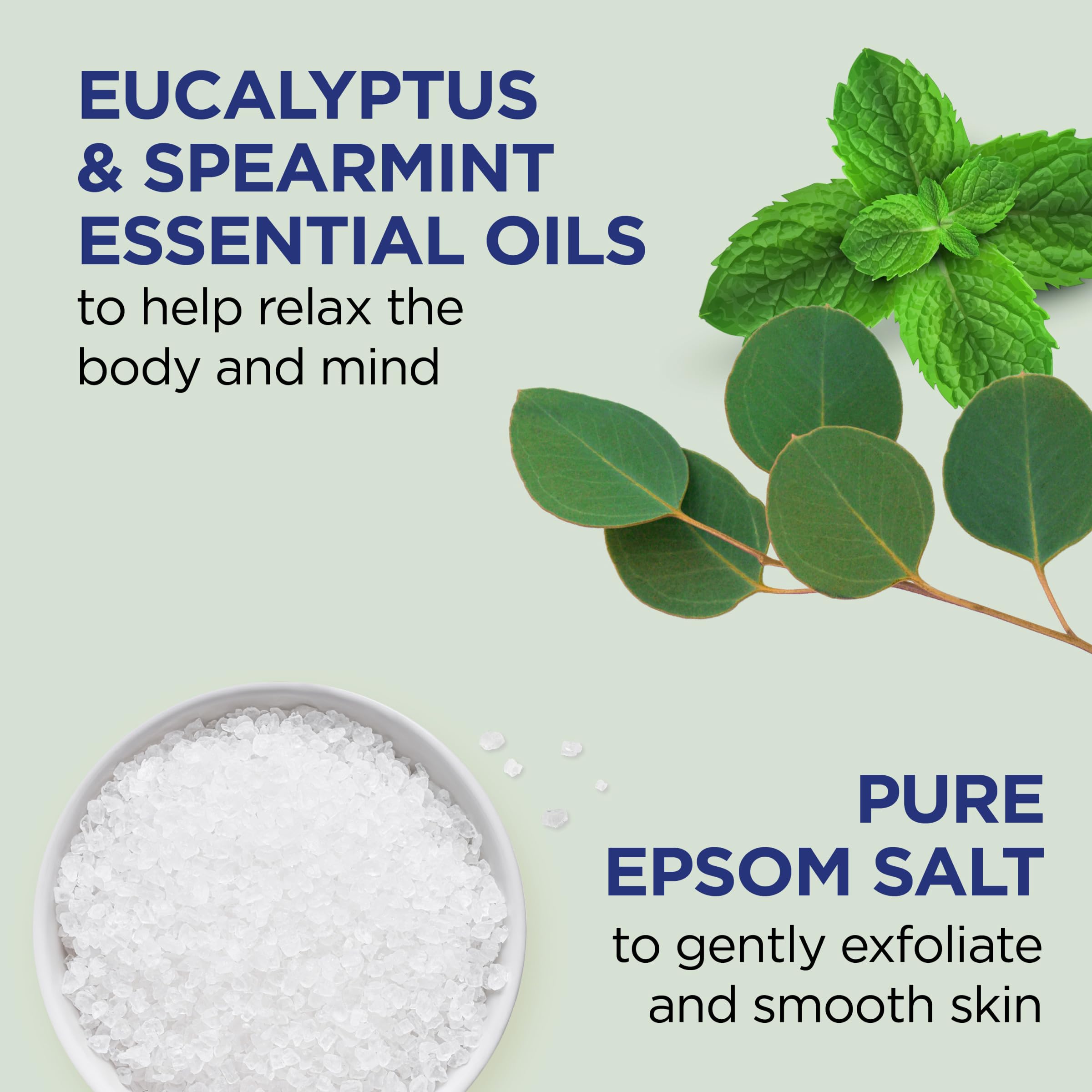 Dr Teal's Pure Epsom Salt Body Scrub, Relax & Relief with Eucalyptus & - Dr Teal's Official Product View 3