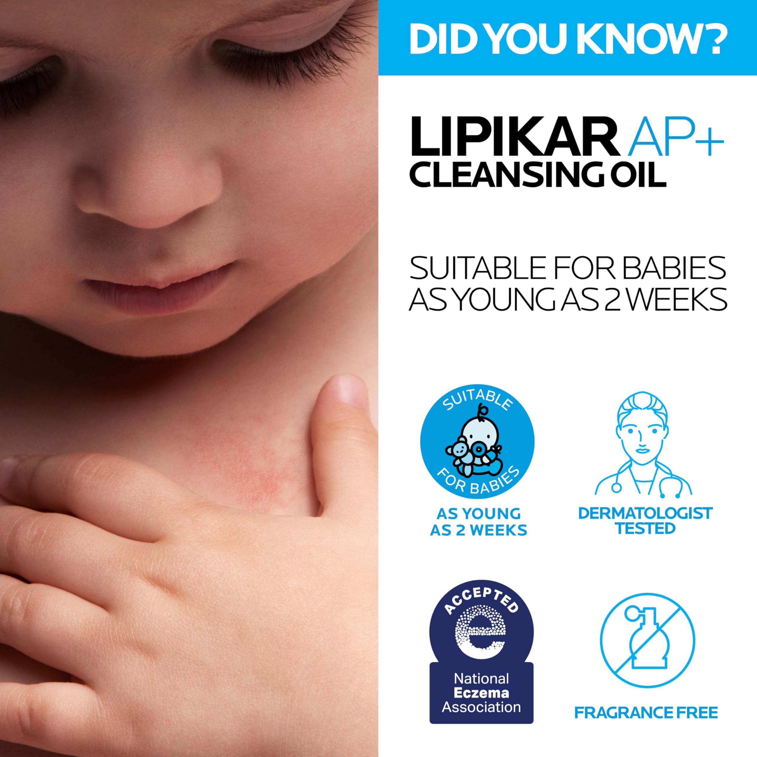 Elefair Tech La Roche - Posay Lipikar AP+ Gentle Foaming Clean - Elefair Tech Official Product View 10