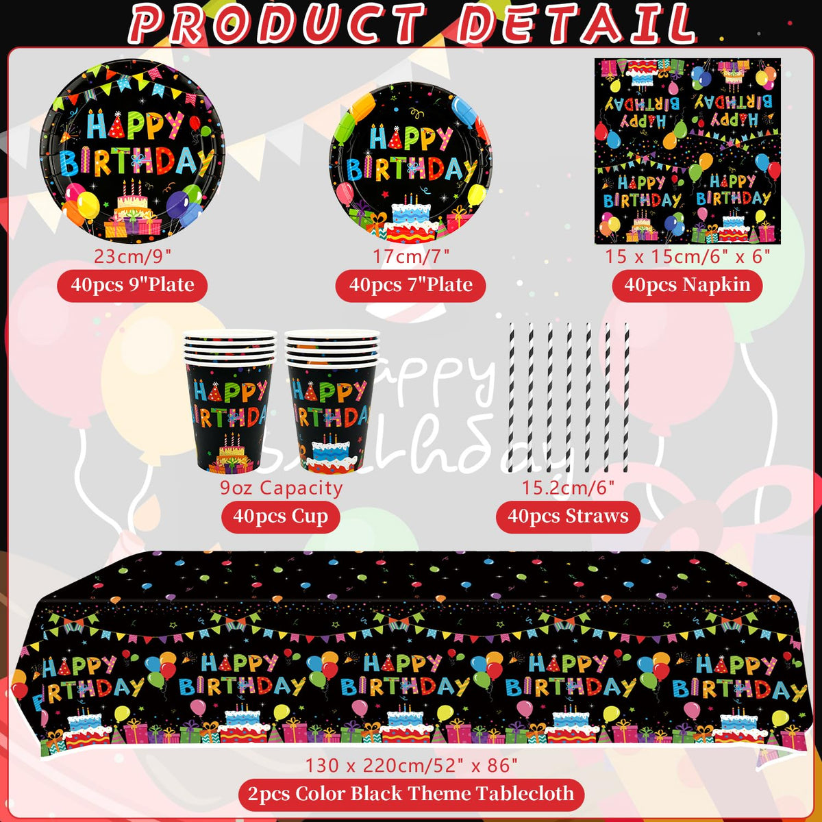 Colourful Party Decoration - Obussgar Official Imagery - 3