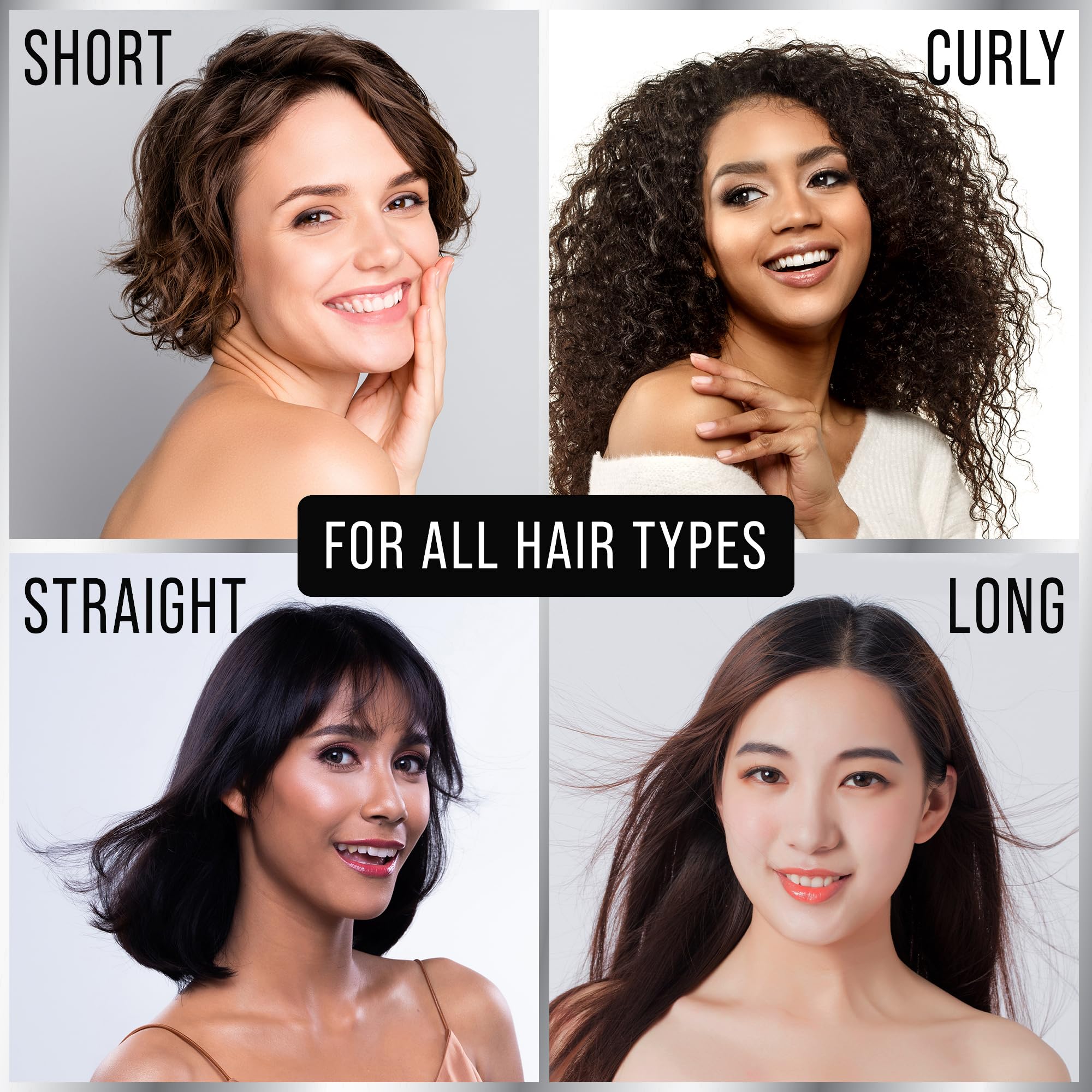 Biotin 5000mcg Keratin Collagen Horsetail Saw Palmetto USA - Hair Thickness Maximizer Official Imagery - 8