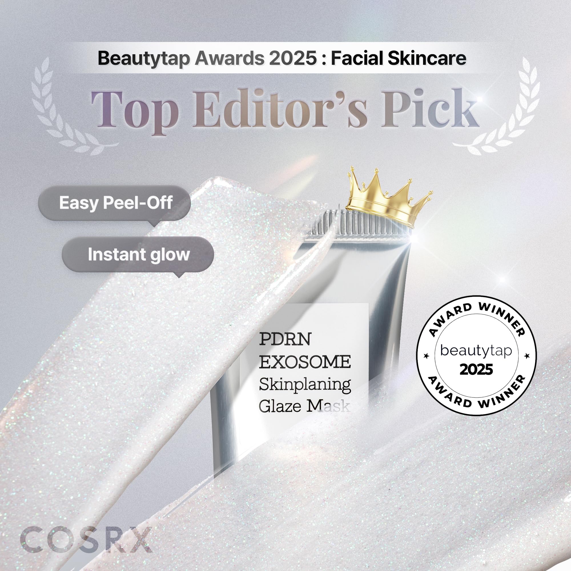 COSRX PDRN Exosome Overnight Face Mask, Korean Glass Skin Glow, 1.69 fl oz - COSRX Official Product View 5