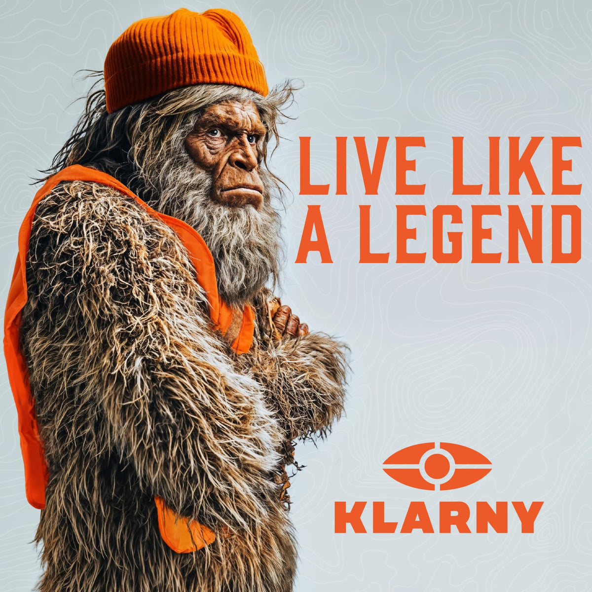 Blaze Orange Deer Hunting Vest with Pockets Hi Vis - Klarny Outdoors Official Imagery - 8