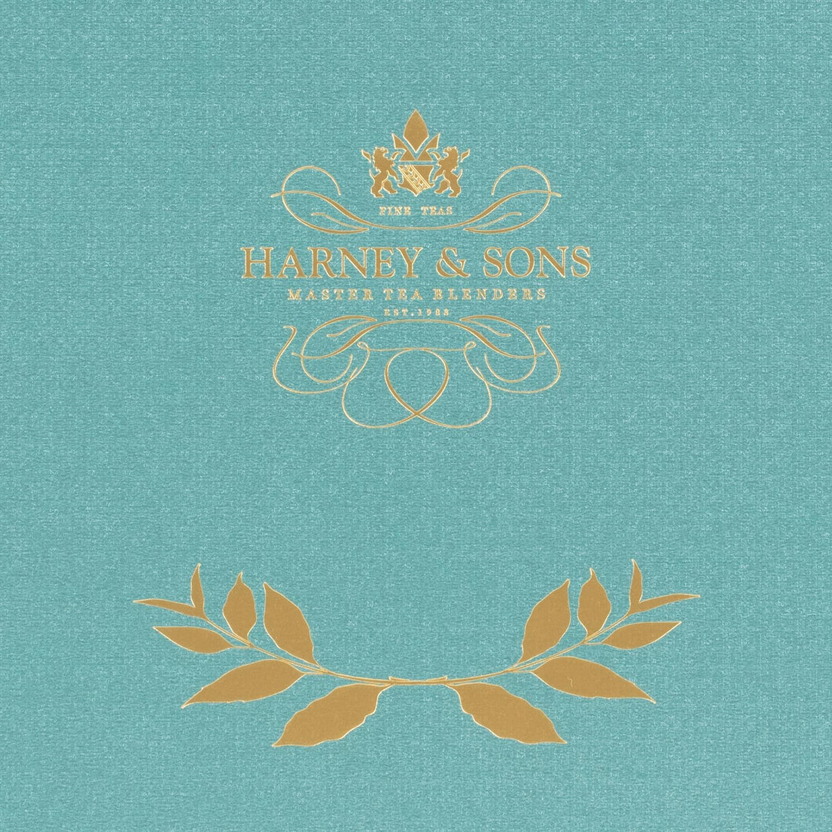 Harney Sons Teal Tea Chest Gift 32 Wrapped Sachets 8 Flavors - Harney & Sons Official Imagery - 4