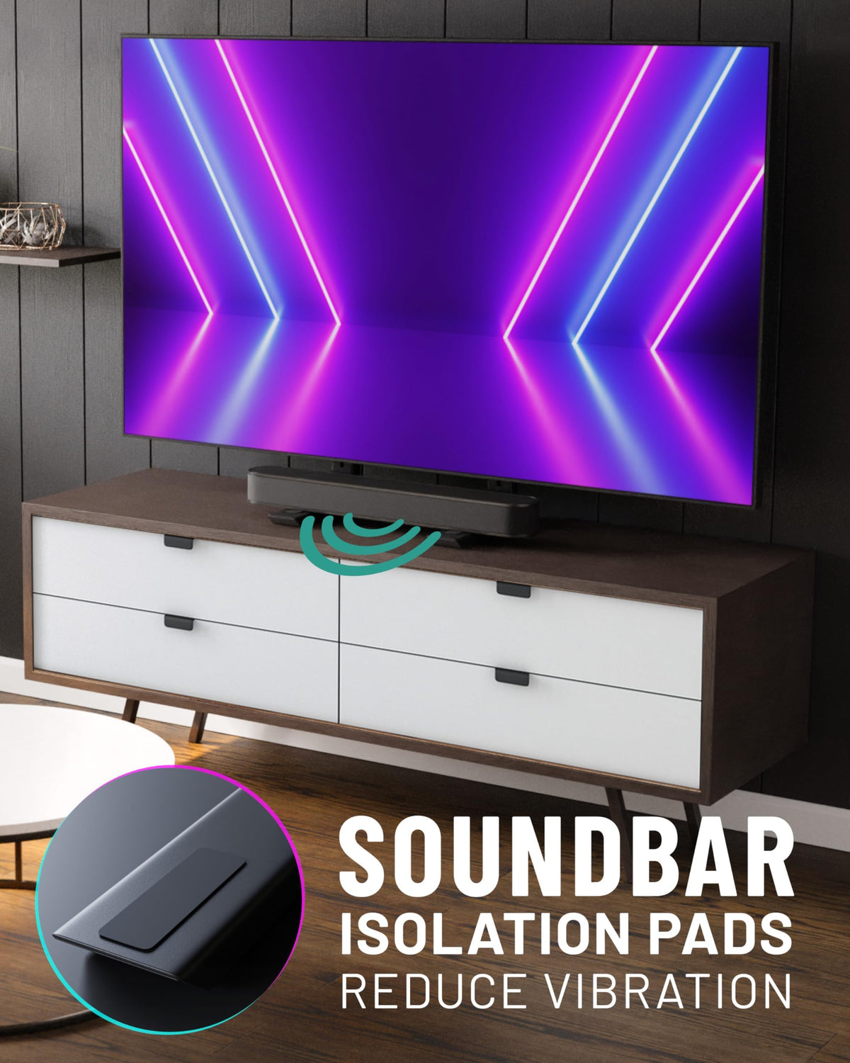 ECHOGEAR Universal TV Stand - ECHOGEAR Official Imagery - 8