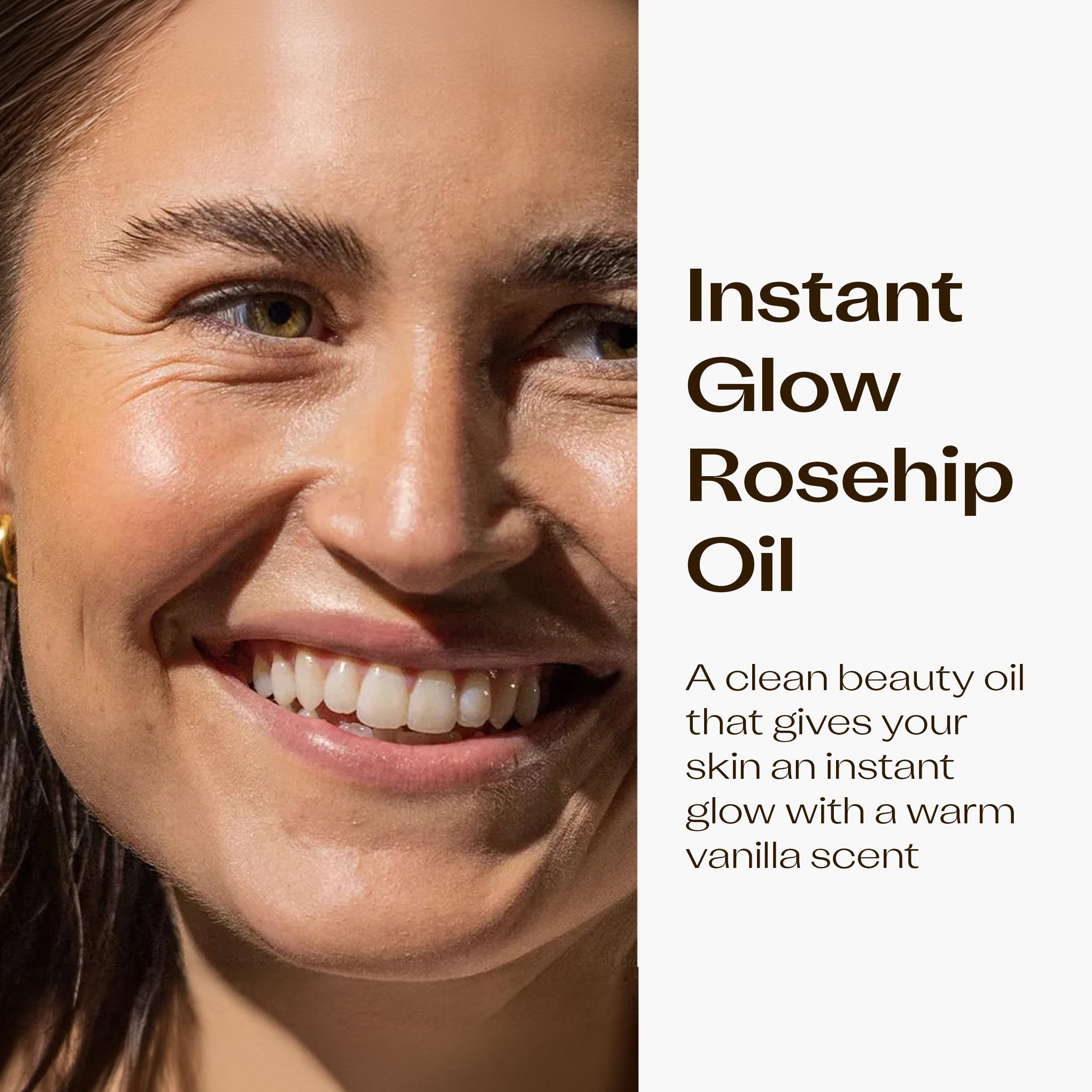Trilogy Instant Glow Rosehip Oil with Mica & VanilleActiv2, 1 Fl Oz - Trilogy Official Product View 3