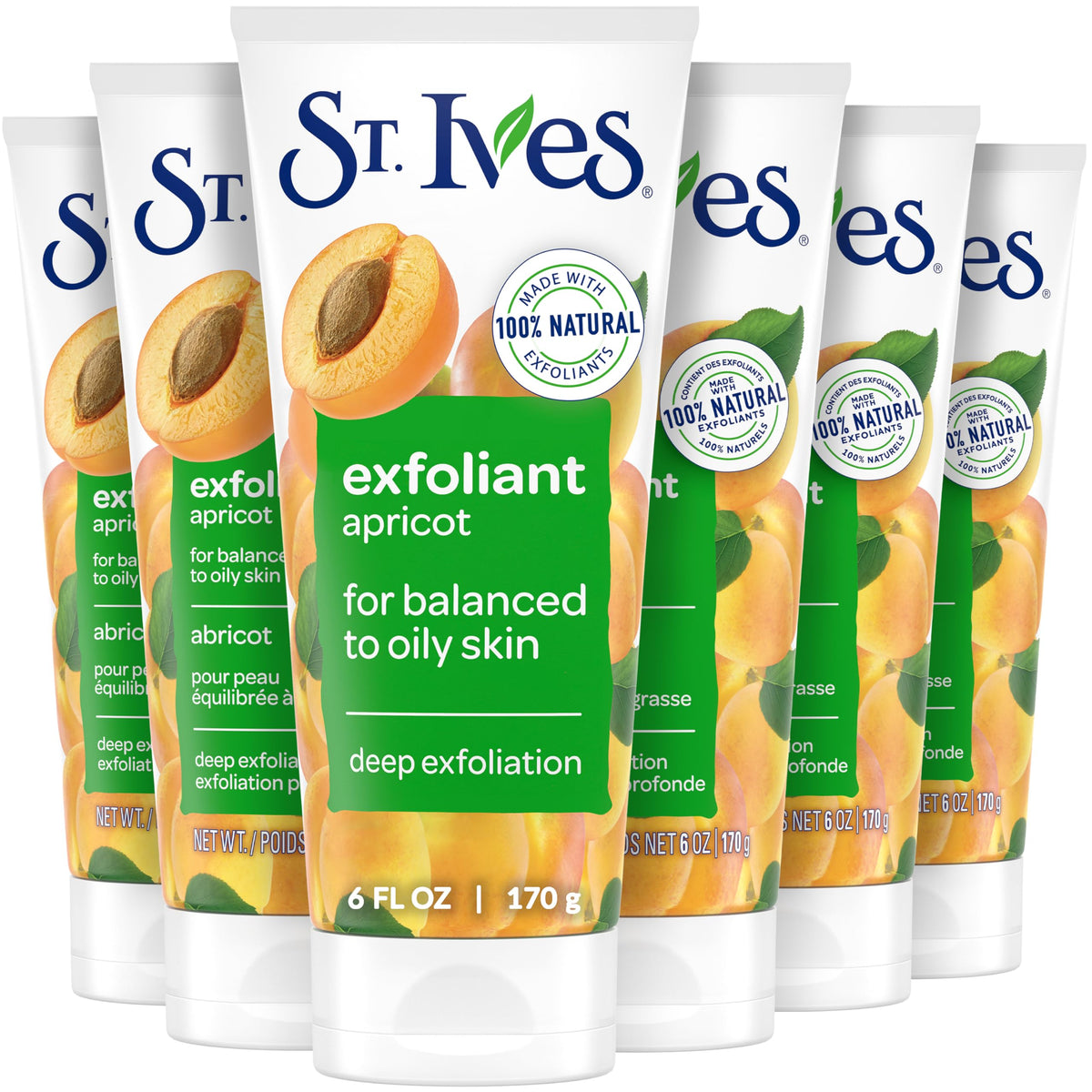 St Ives Fresh Skin Apricot Face Scrub Deep Exfoliator Skin - St. Ives Official Imagery - 2