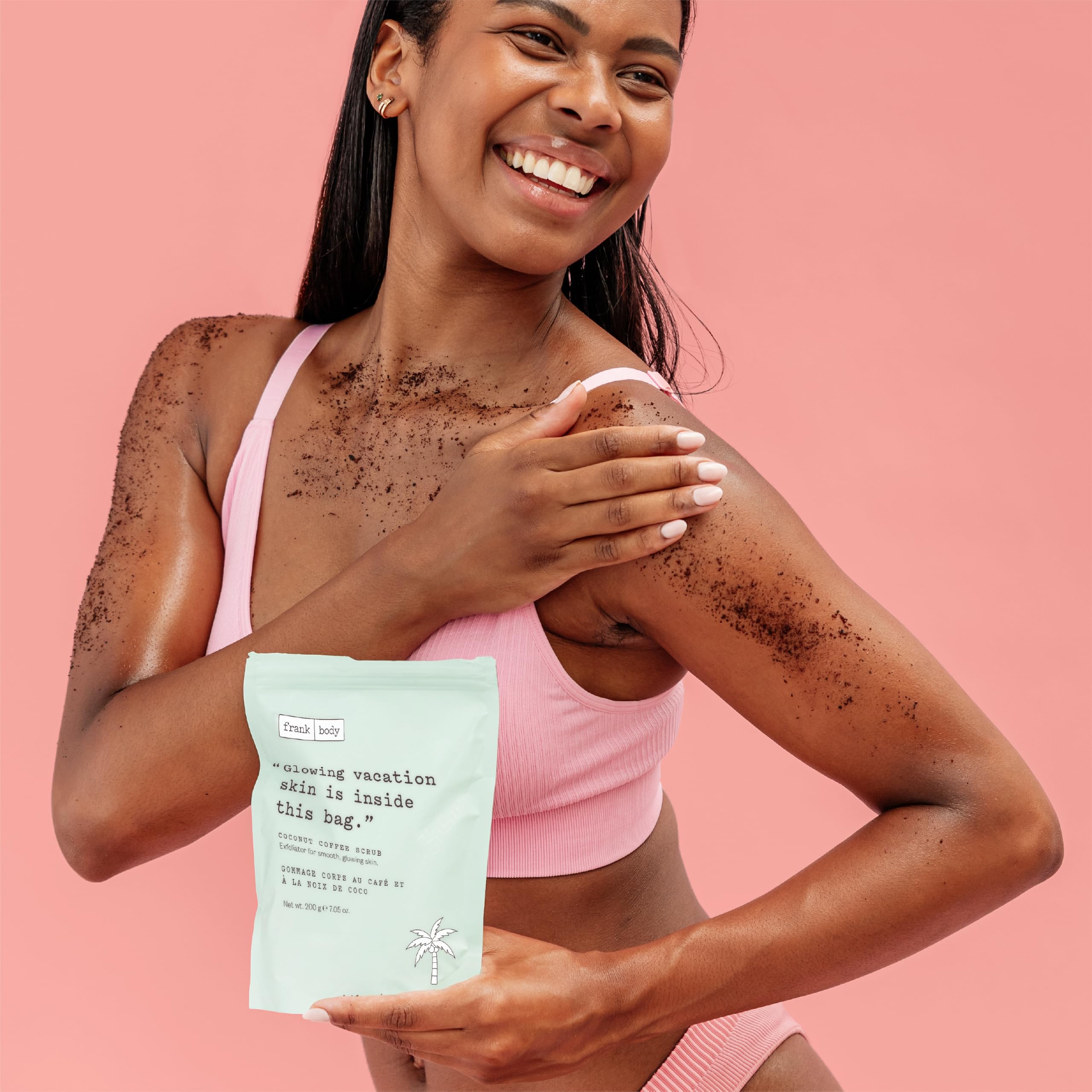 Frank Body Coconut Coffee Scrub - frank body Official Imagery - 4