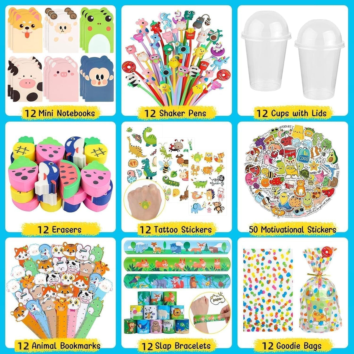 Return Gifts for Birthday Party 12 Pack Birthday Goodie Bags - Mepmela Official Imagery - 4