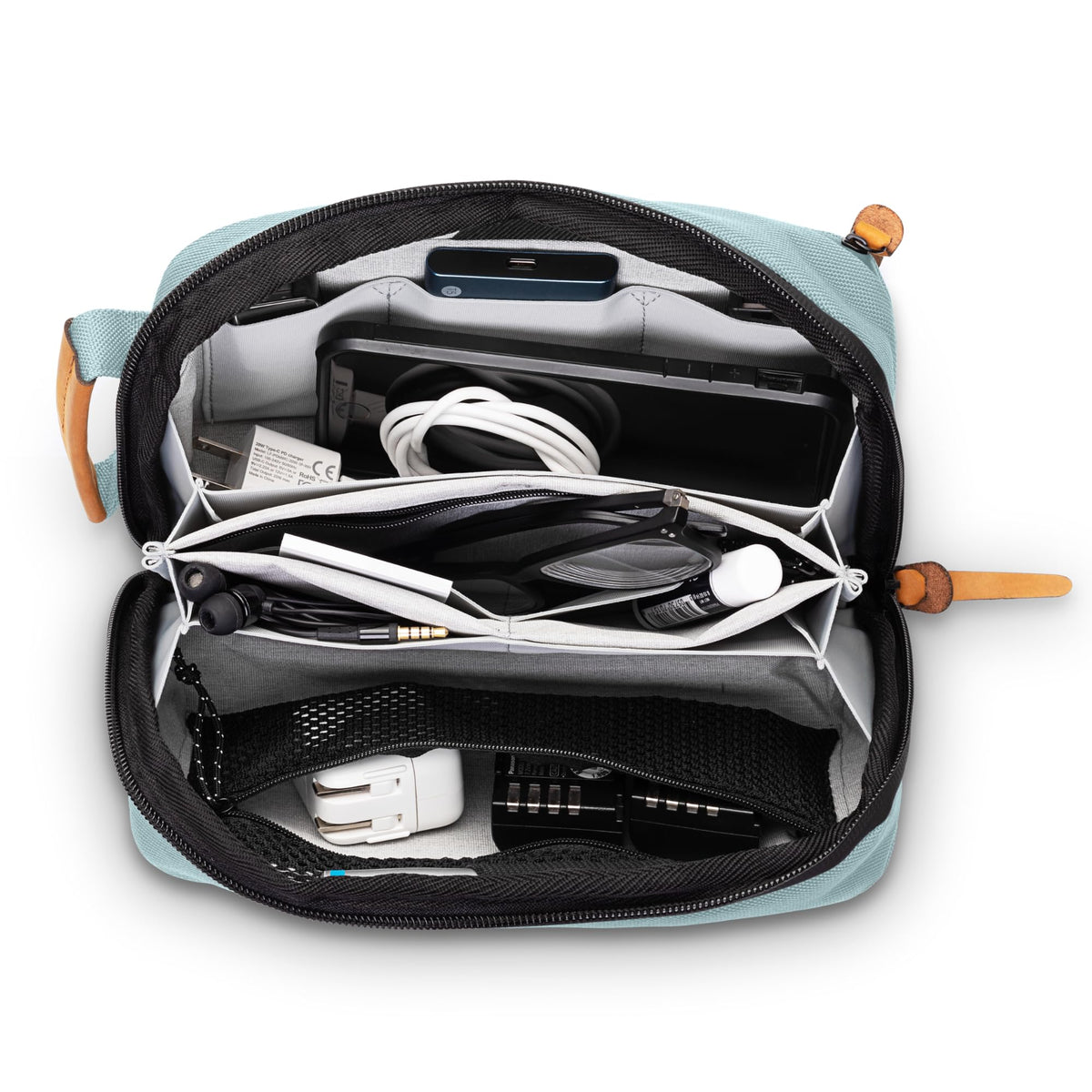 TRIPPED Travel Gear Tech Organizer Pouch for Accessories and - TRIPPED Travel Gear Official Imagery - 8