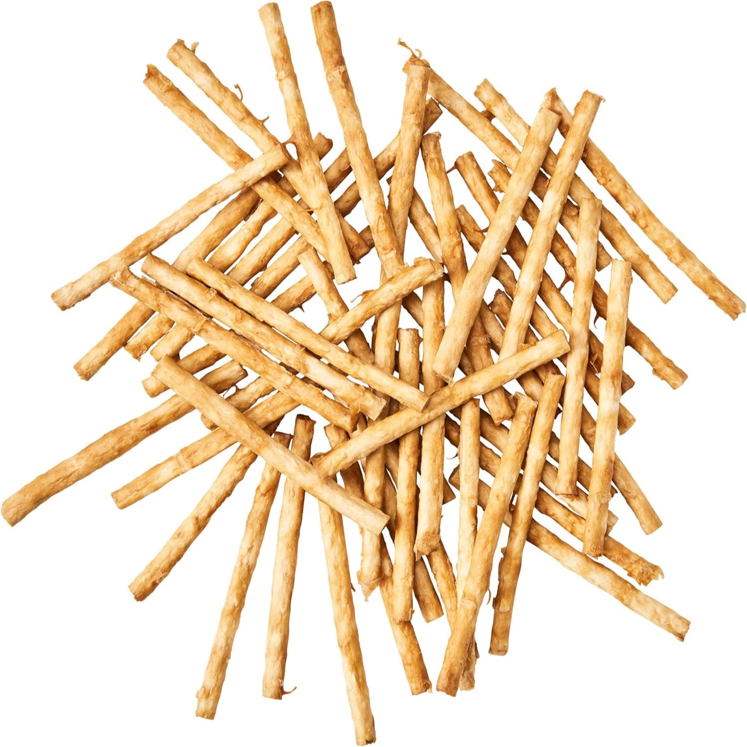Fieldcrest Farms Nothin' to Hide Twist Stix beef-flavored dog treats, easily digestible, shown in a close-up image.