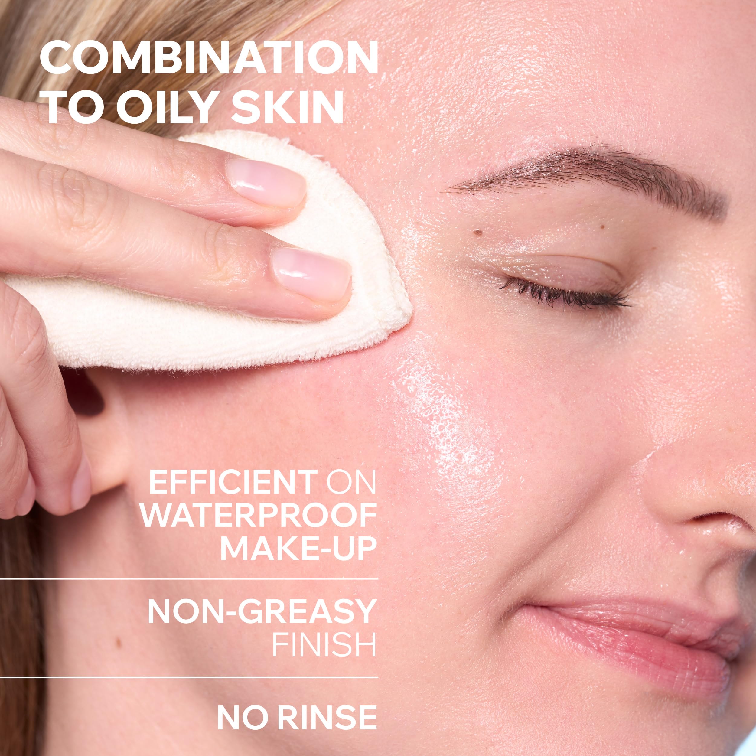 Uriage Micellar Water for Combination & Oily Skin, Removes Markeup