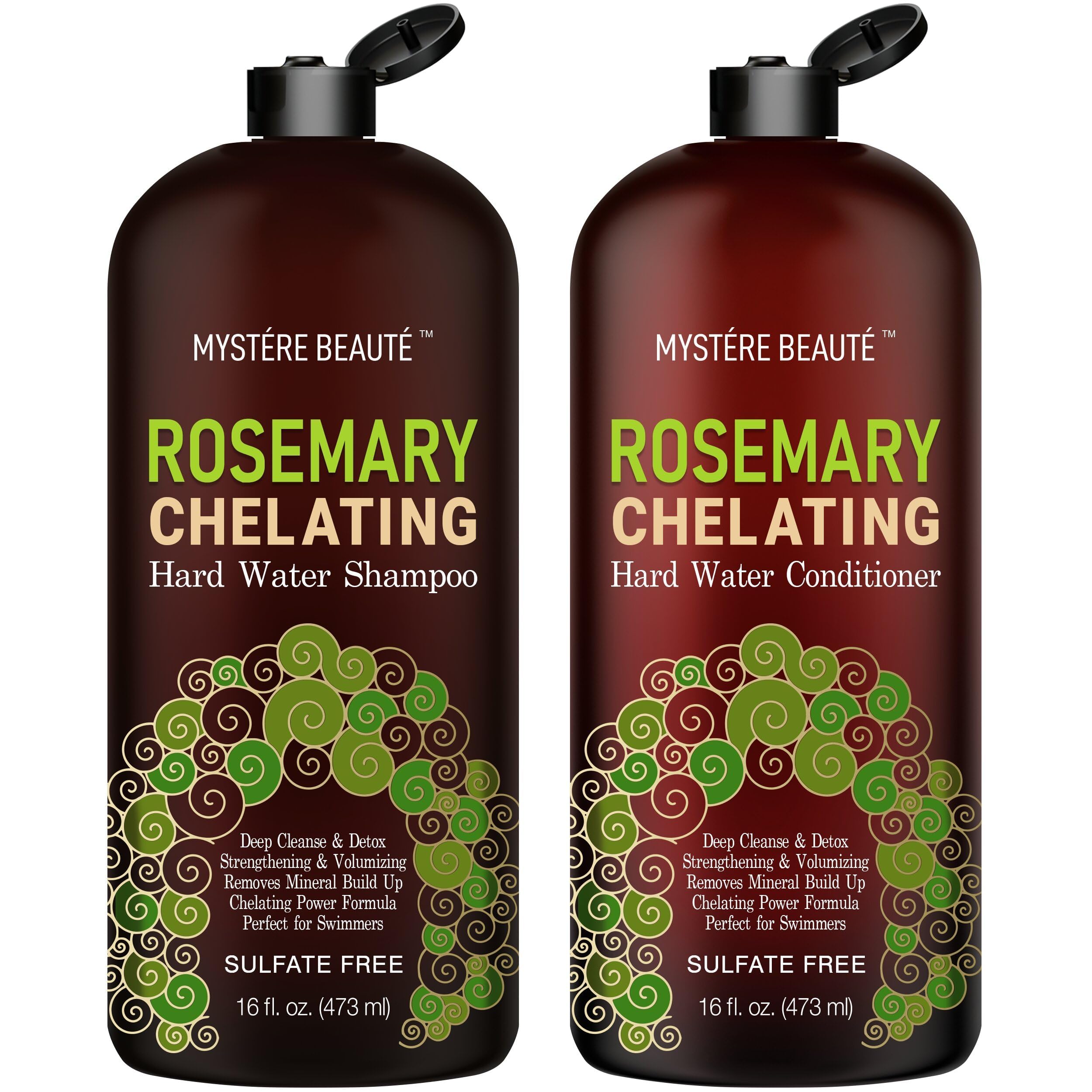 MYSTÉRE BEAUTÉ Rosemary Shampoo and Conditioner Set for Hair Growth - 16 fl oz Each - MYSTÉRE BEAUTÉ Official Product View 10