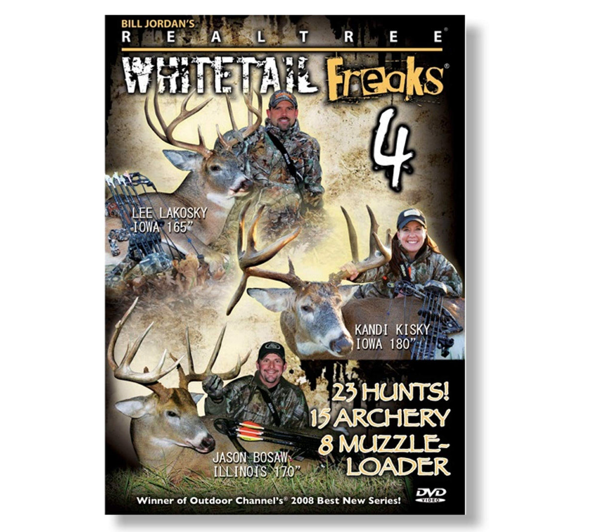 Realtree Whitetail Freaks 4 Deer Hunting DVD New - Format: DVD Official Imagery - 2