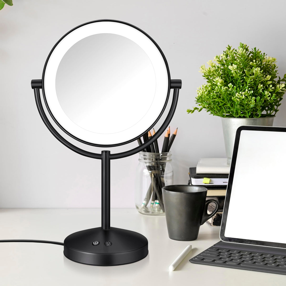 Conair LED Vanity Mirror Double Sided 10x Maginification - Conair Official Imagery - 3