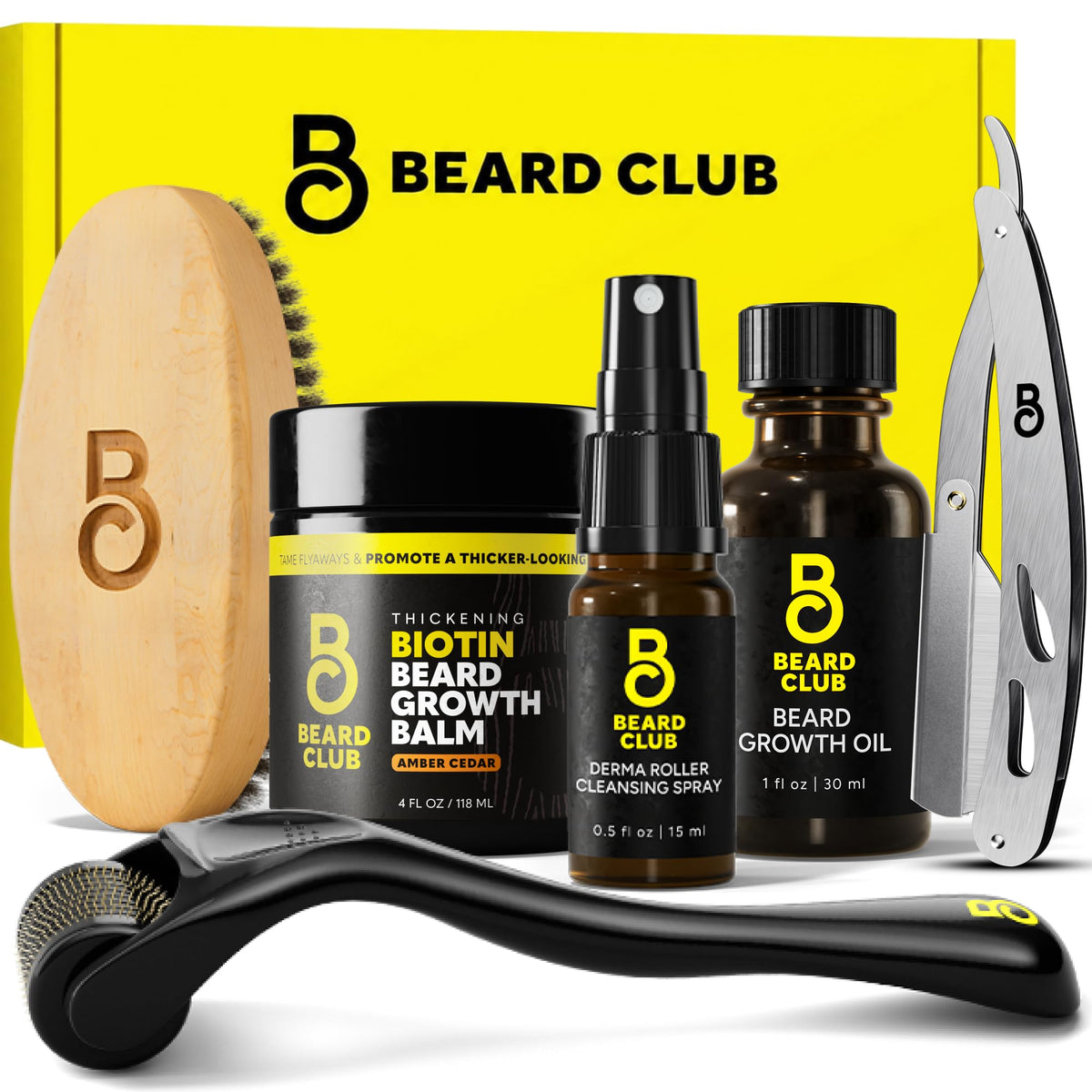 The Beard Club Beard Growth Kit for Men - The Beard Club Official Imagery - 1