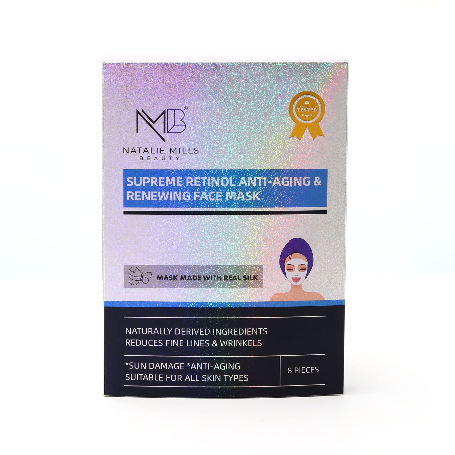Supreme Retinol, Collagen &amp; Vitamin C Anti-Aging SILK Face - Natalie Mills