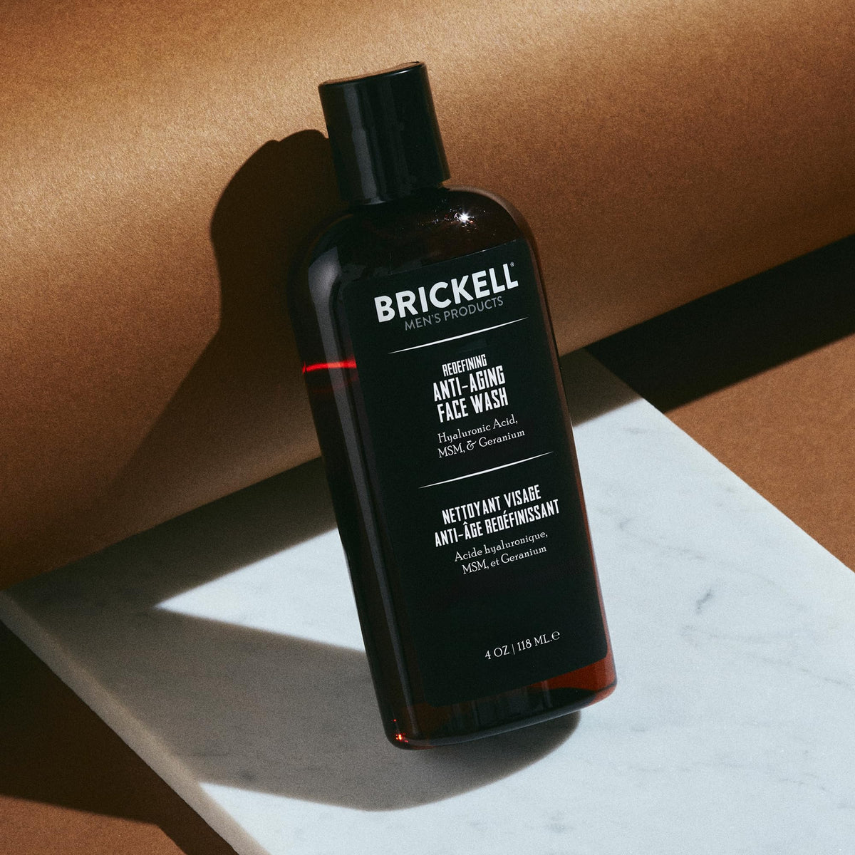 Brickell Men s Redefining Anti Aging Face Wash For Men - Brickell Men's Products Official Imagery - 3