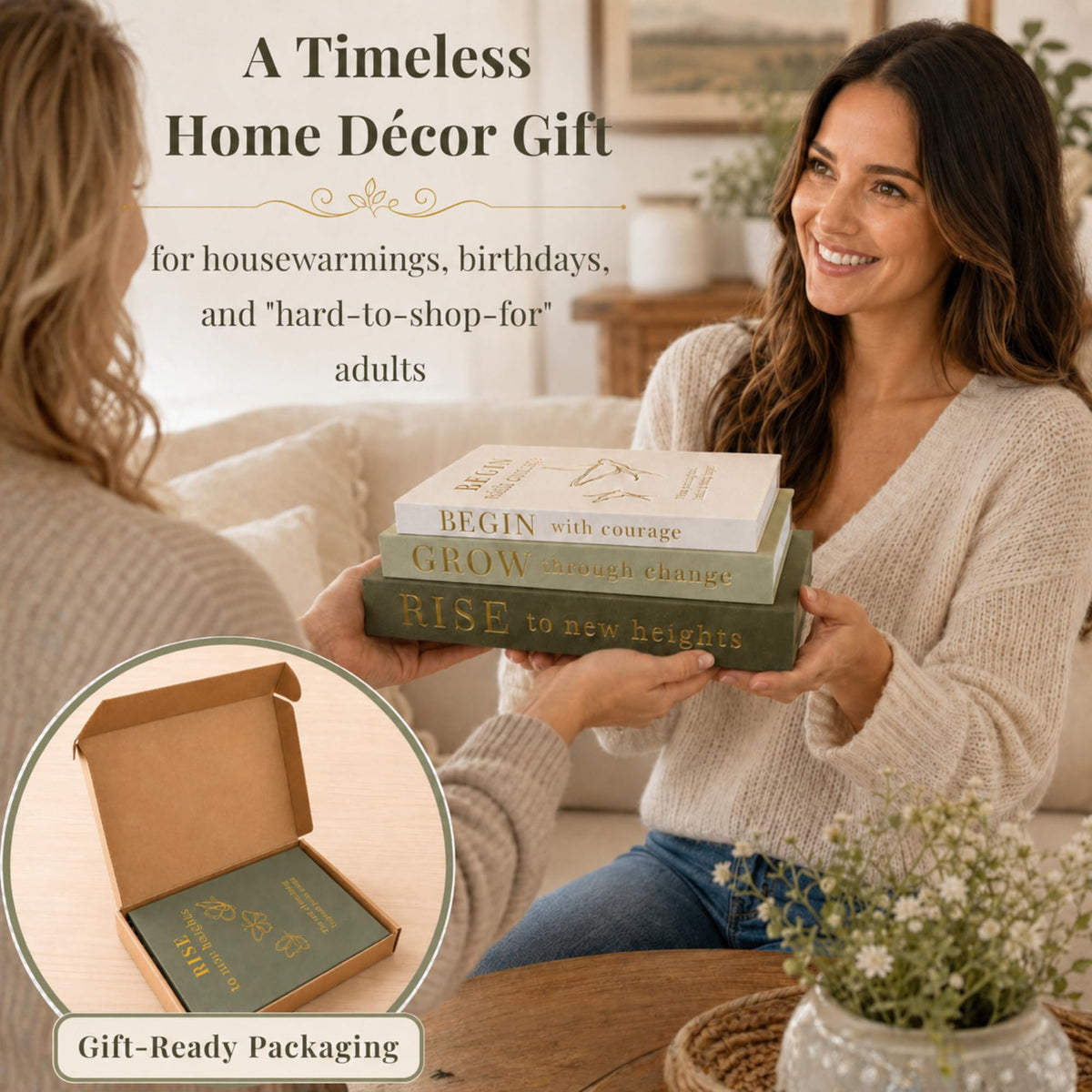 Decorative Books for Home Decor - AVIDA Home Collection Official Imagery - 7