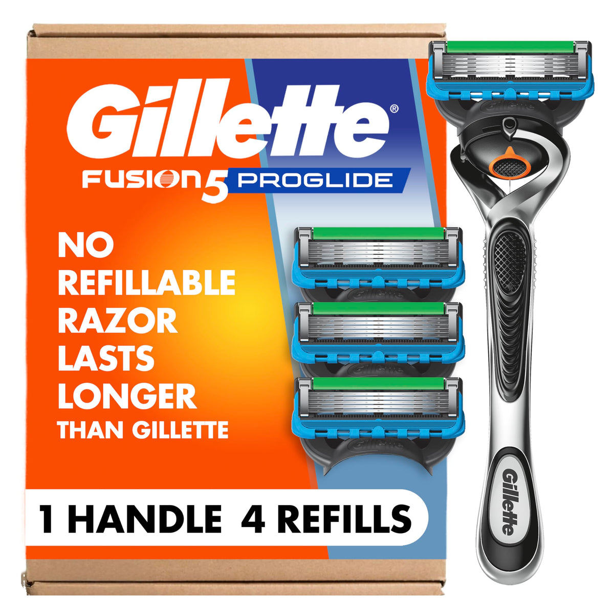 Gillette Fusion ProGlide Shaving Razor for Men 1 Handle 4 - Gillette Official Imagery - 2