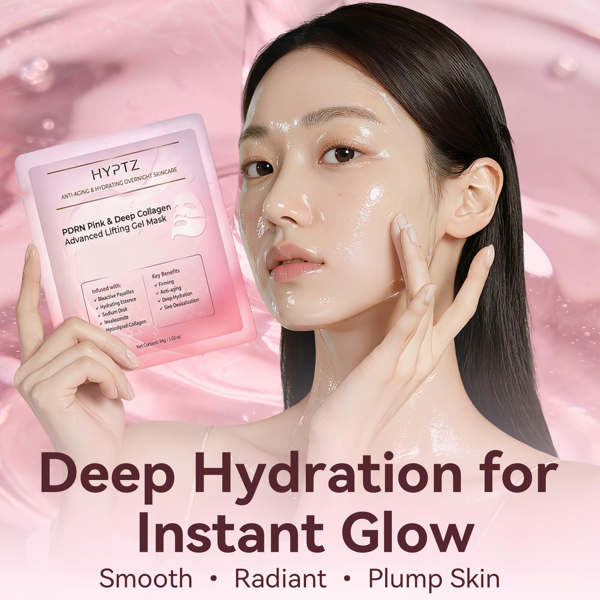 PDRN Collagen Capsule Cream &amp; Deep Hydrating Overnight Gel - realori
