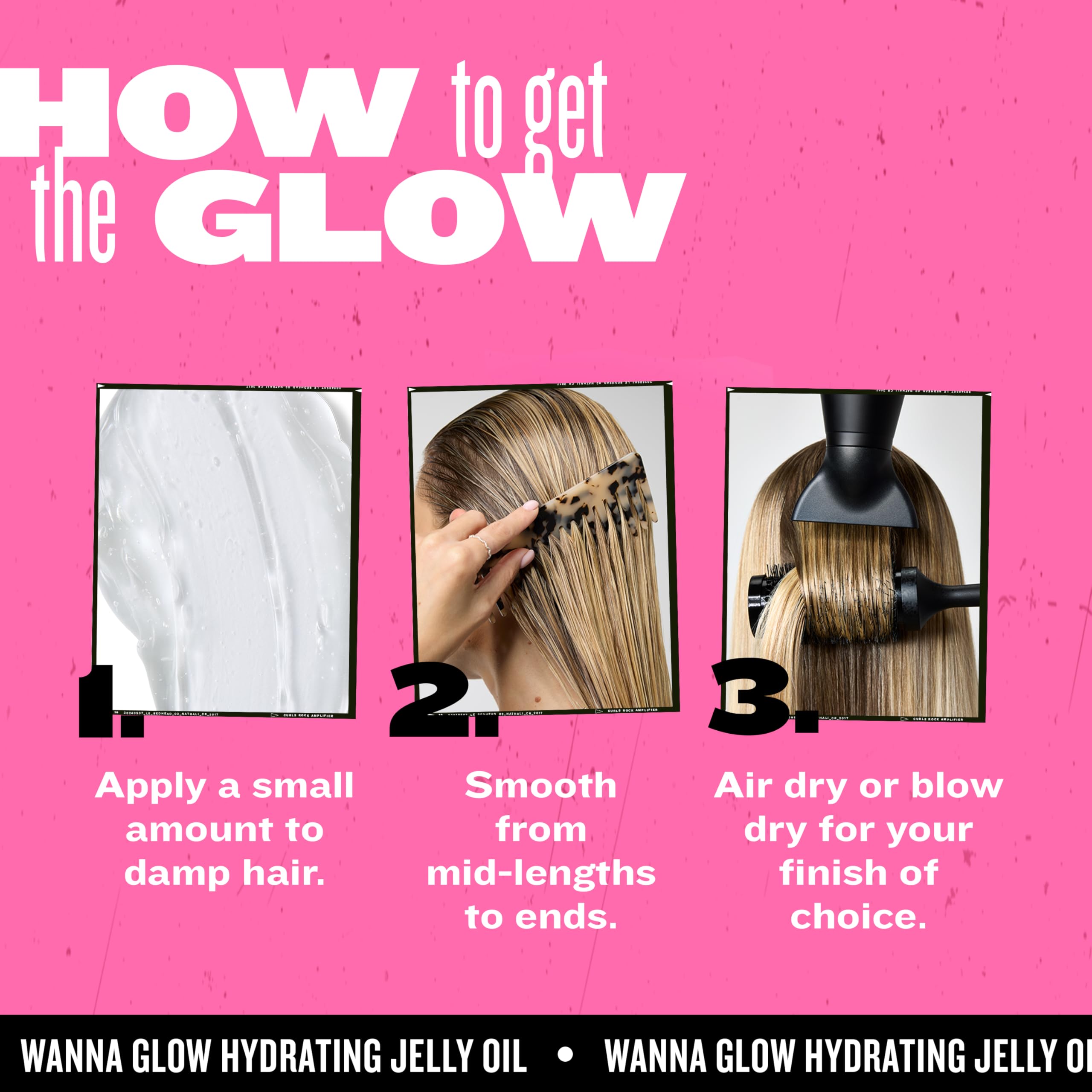 TIGI Bed Head by TIGI Wanna Glow Hydrating Jelly Oil for Shiny Smooth Hair 3.38 fl oz