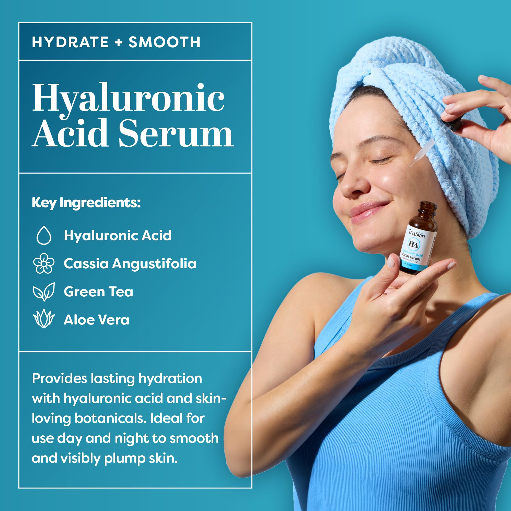 TruSkin Serum Trio with Vitamin C, Retinol &amp; Hyaluronic - TruSkin