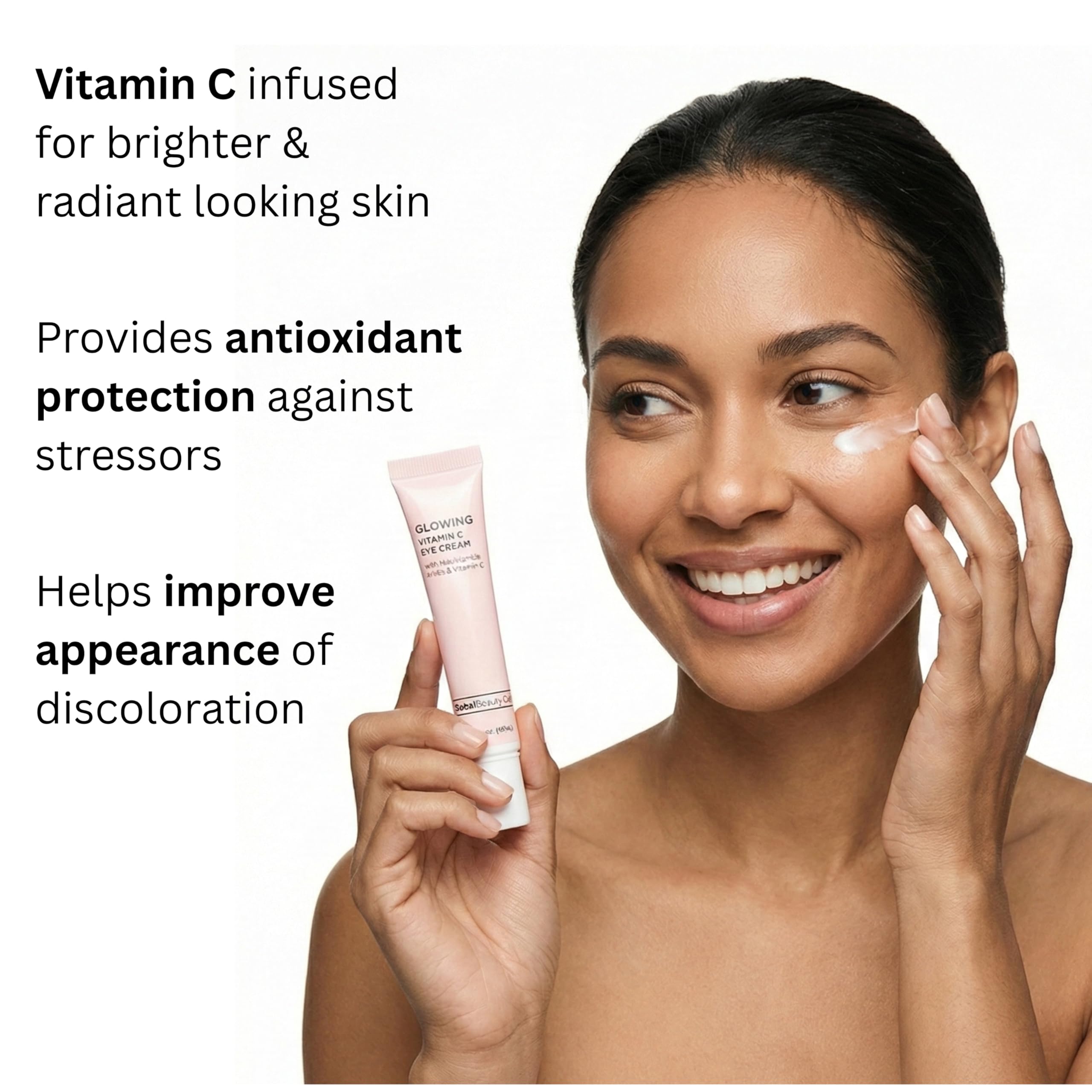 Global Beauty Care Glowing Vitamin C Eye Cream – Radiant Under - Global Beauty Care