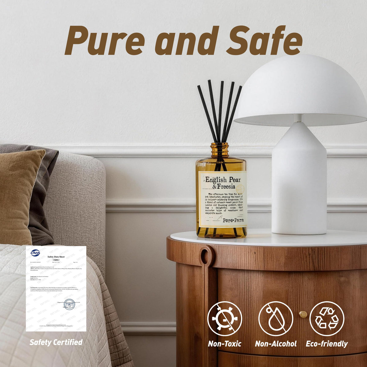 Luxury Hotel Scent Reed Diffuser Rifill 400ml with 6 Reed - Pere Para Official Imagery - 8