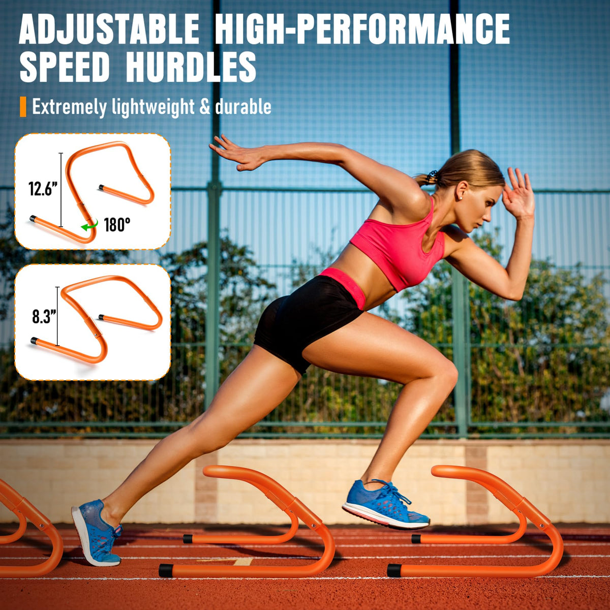 Agility Ladder Agility Speed Training Equipment Set 20ft - MUROZA Official Imagery - 5