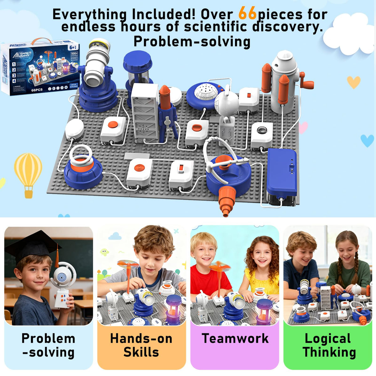 AI Science Kit for Kids 6 12 Years - ElapseGlow Official Imagery - 8