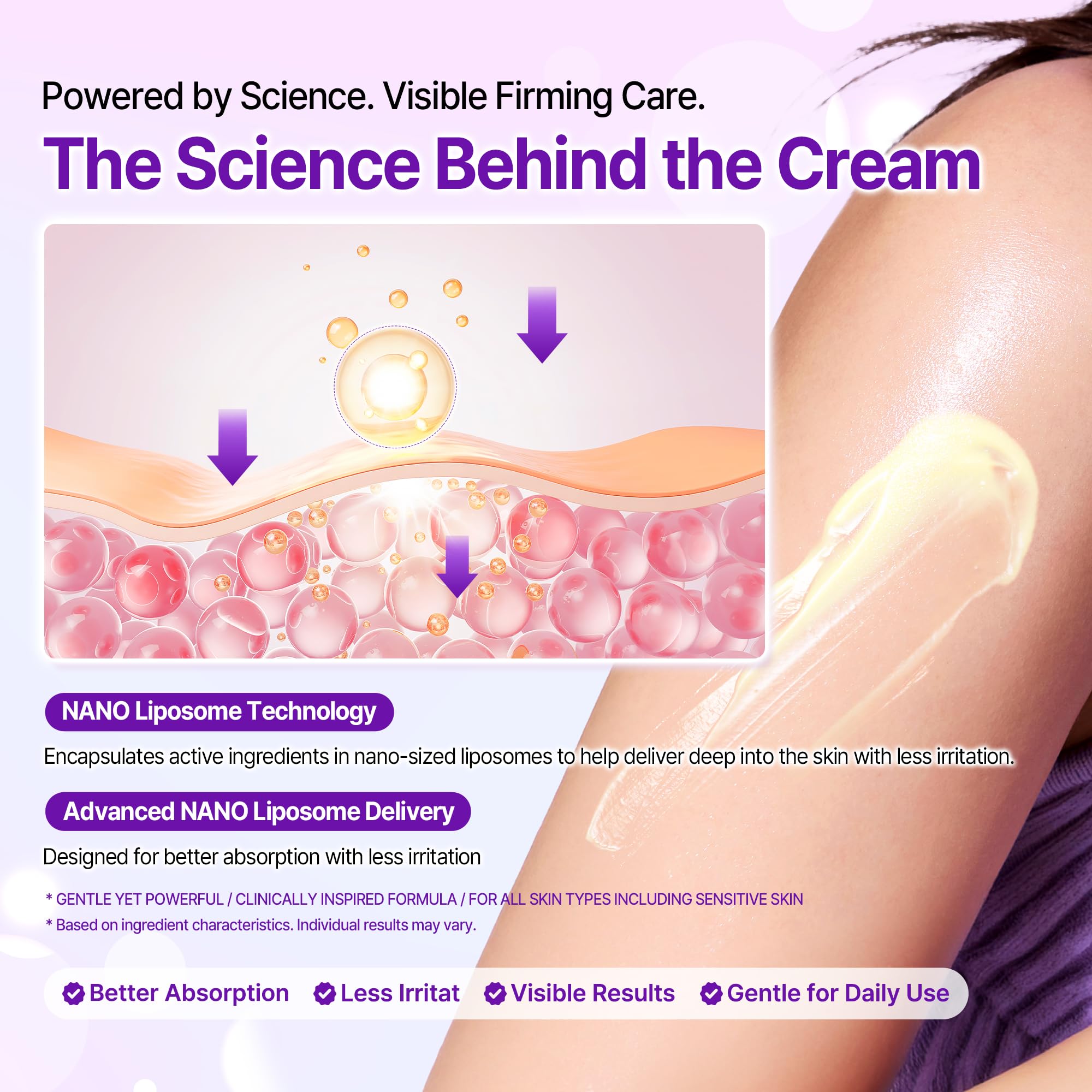 SOME BY MI Retinol Retinal Firming Body Cream 6.76 fl oz – Body Lotion for - SOME BY MI Official Product View 5