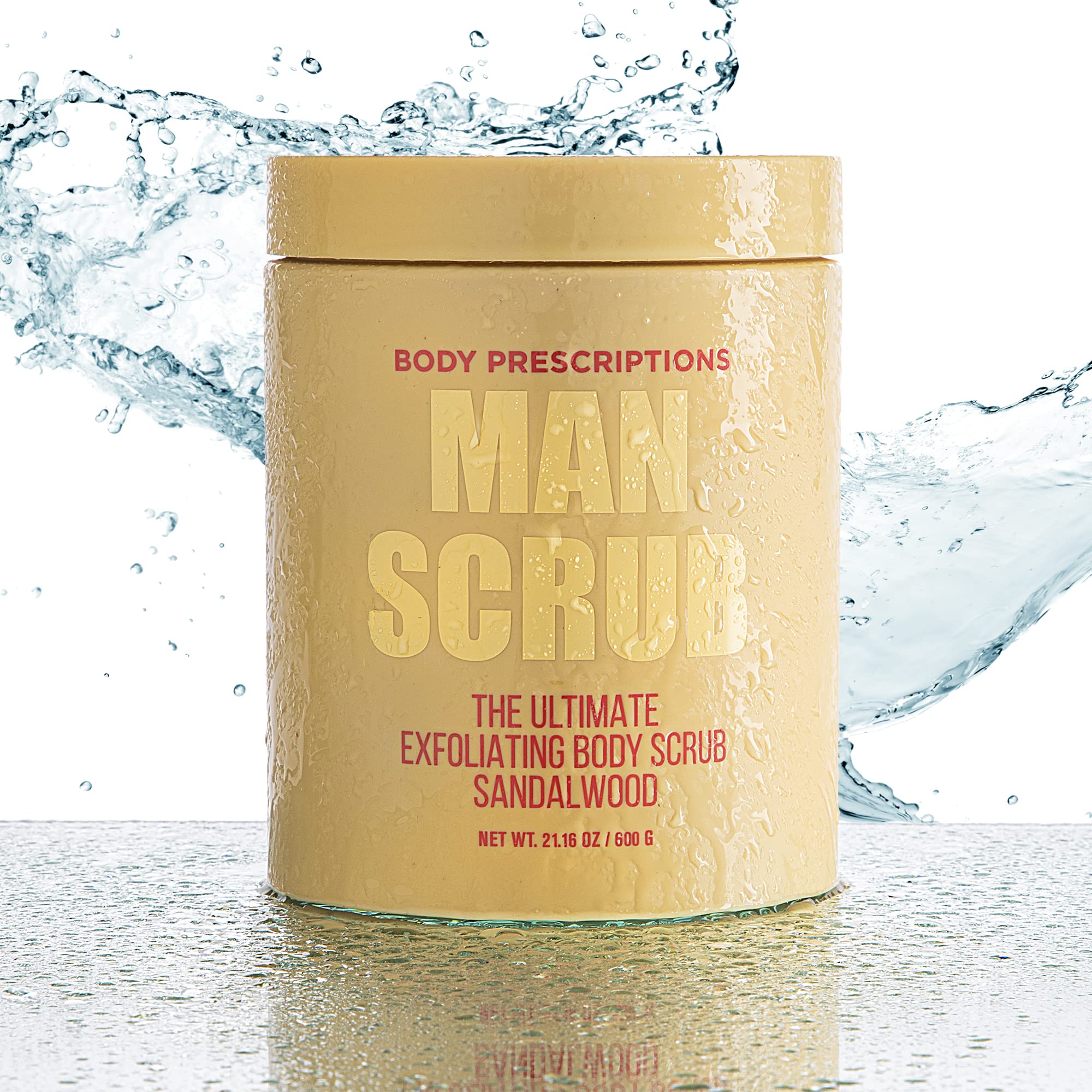 Body Prescriptions Men’s Exfoliating Body Scrub – Ultimate Skin Cleansing Wash - Body Prescriptions Official Product View 3