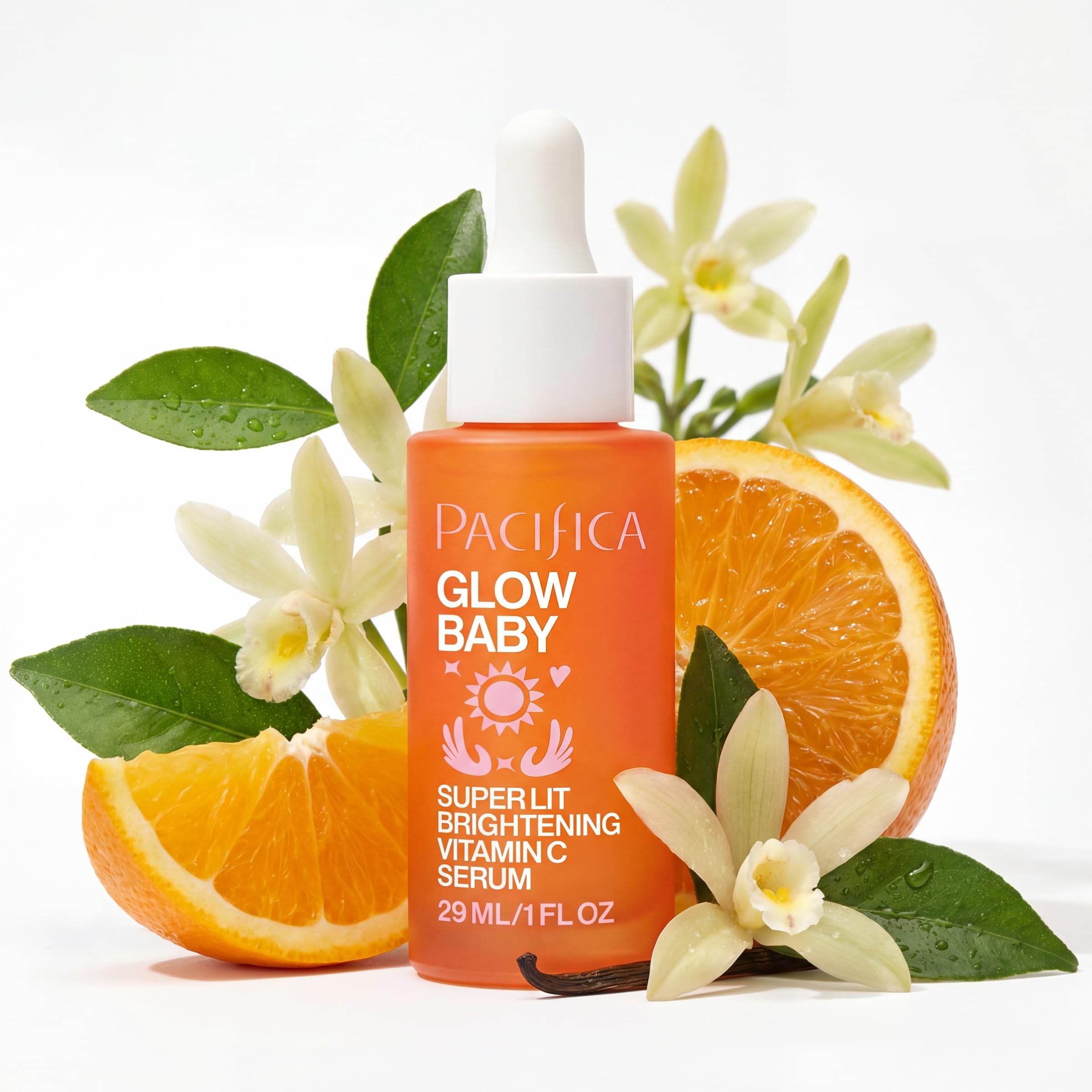 Pacifica Vitamin C Serum for Face – Glow Baby Brightening Facial - Pacifica