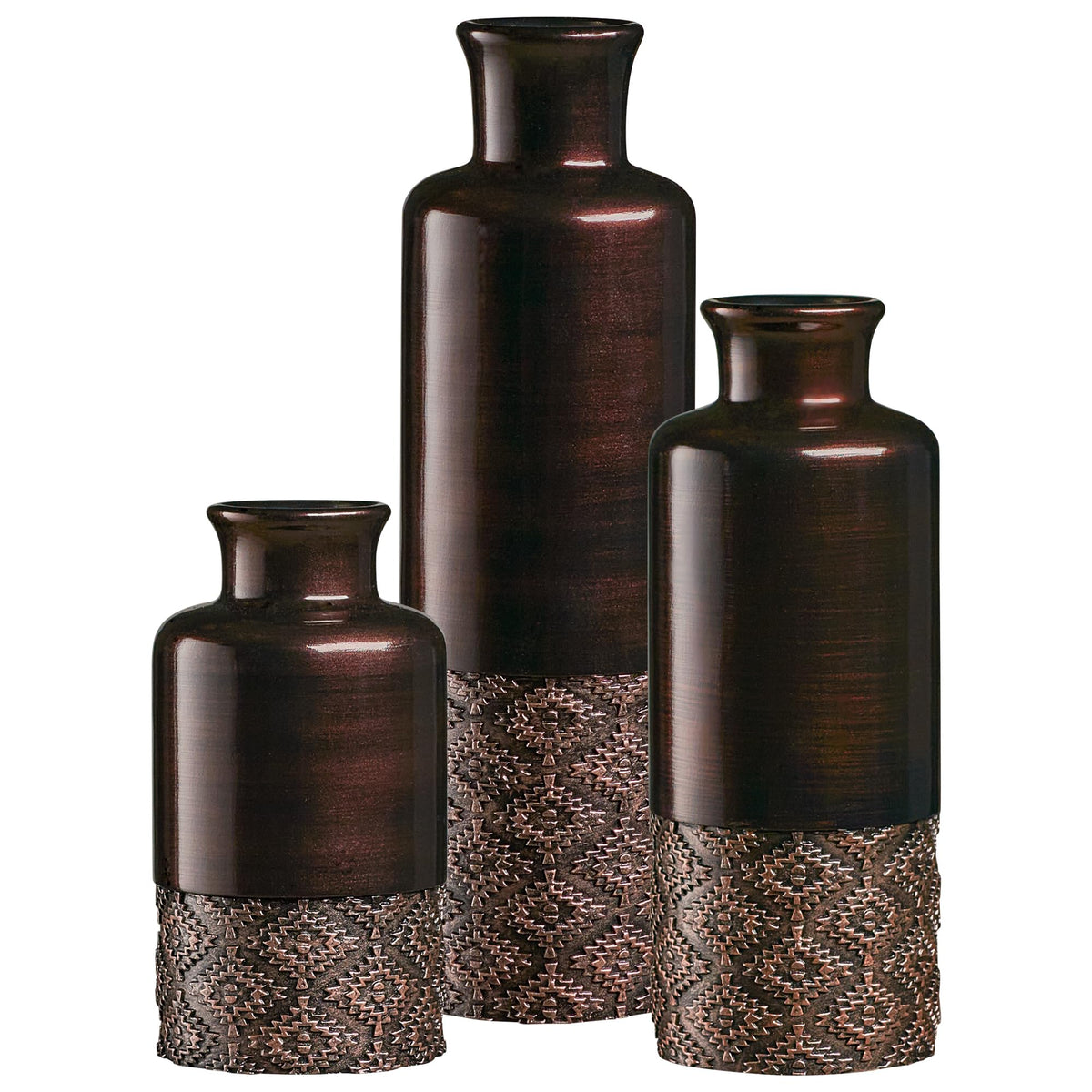 Creative Scents Dublin Brown Vases - Creative Scents Official Imagery - 1