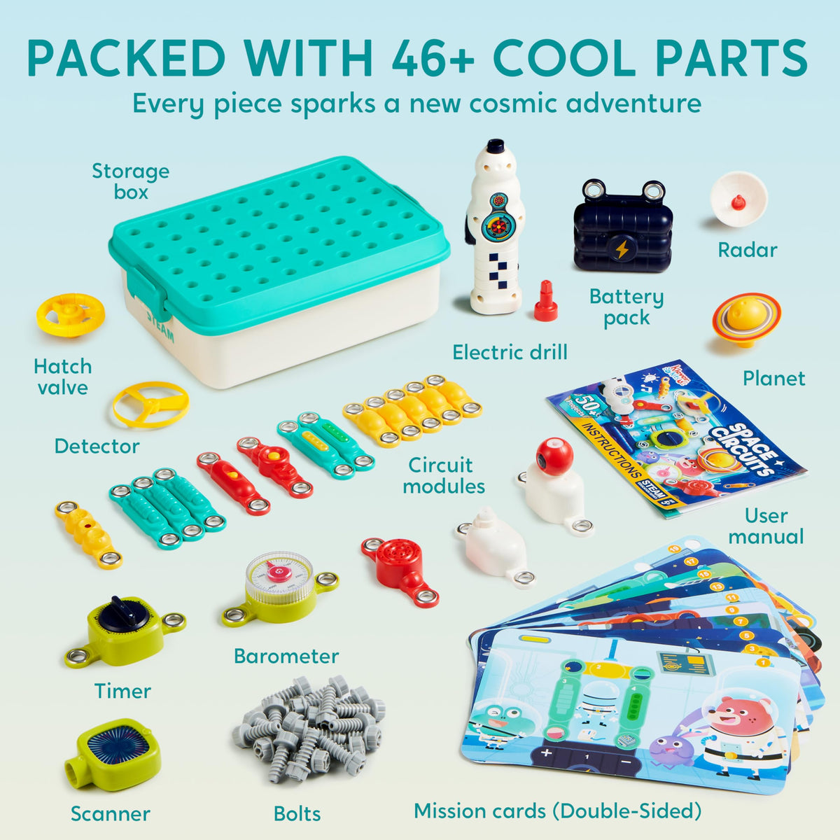 JOVA Klever Kits 50 Projects Space Circuits - Klever Kits Official Imagery - 6