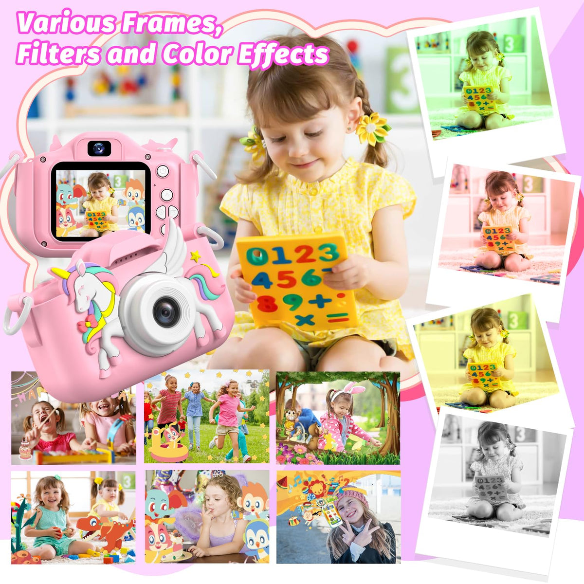Children s Camera Toys for Girls Boys 3 12 Years - masterbee Official Imagery - 6